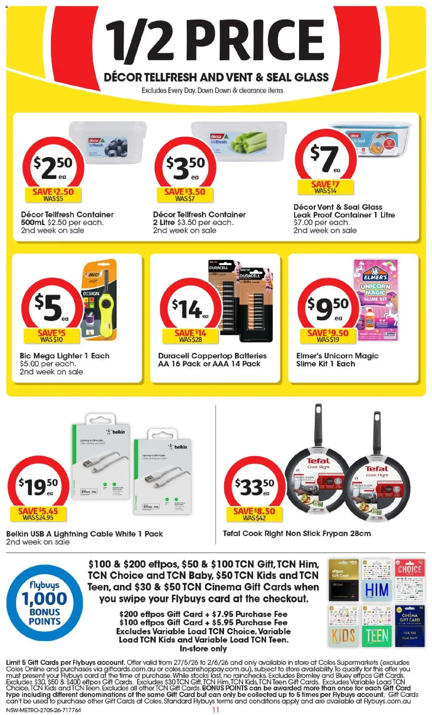 Coles catalogue - valid flyer from 27/05/2026, page 11 of 48