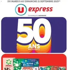 U Express catalogue - Prévisualisation du catalogue valable à partir du 09/09/2025