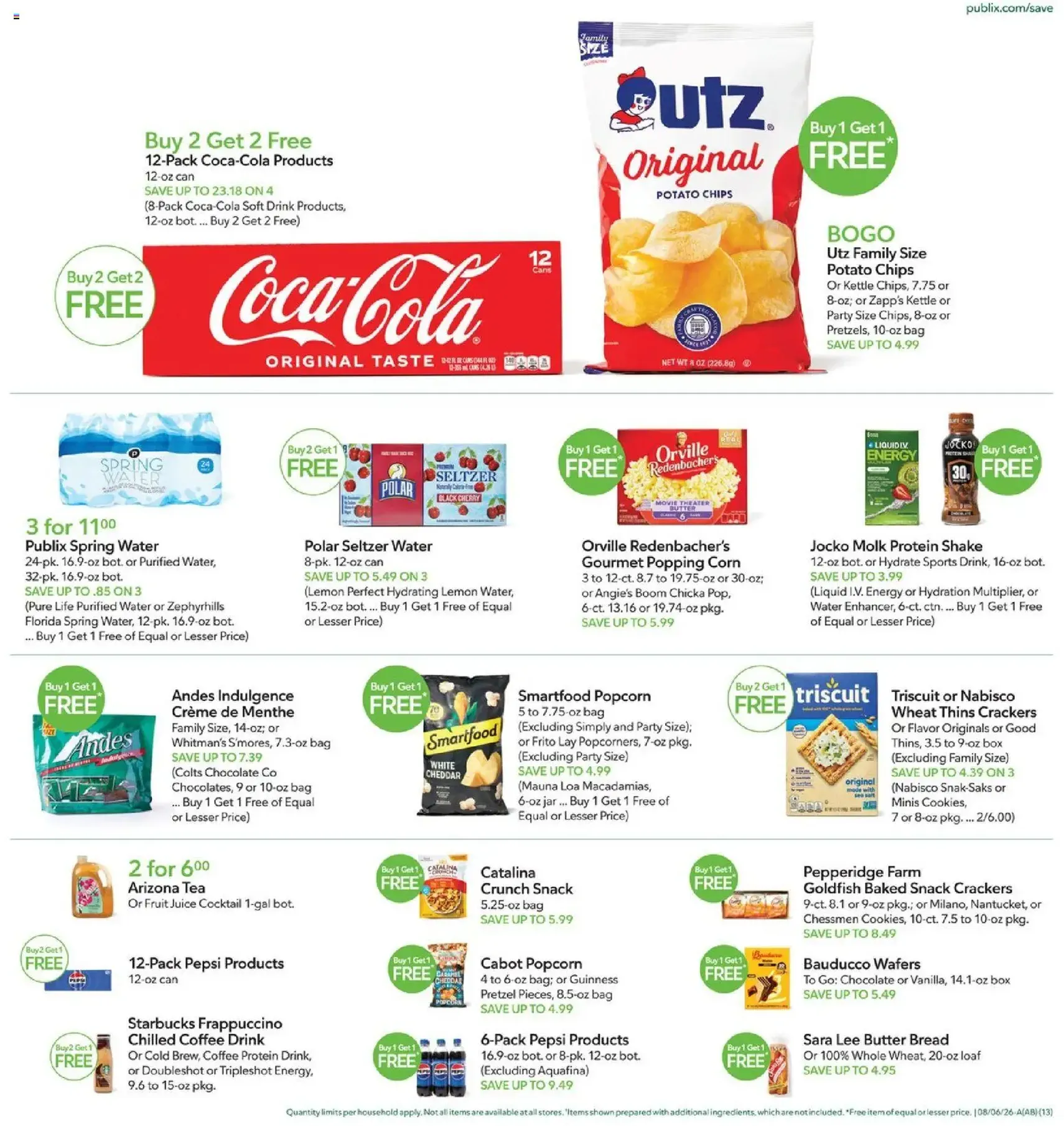 Publix Weekly Ad - valid flyer from 08/05/2026, page 13 of 21