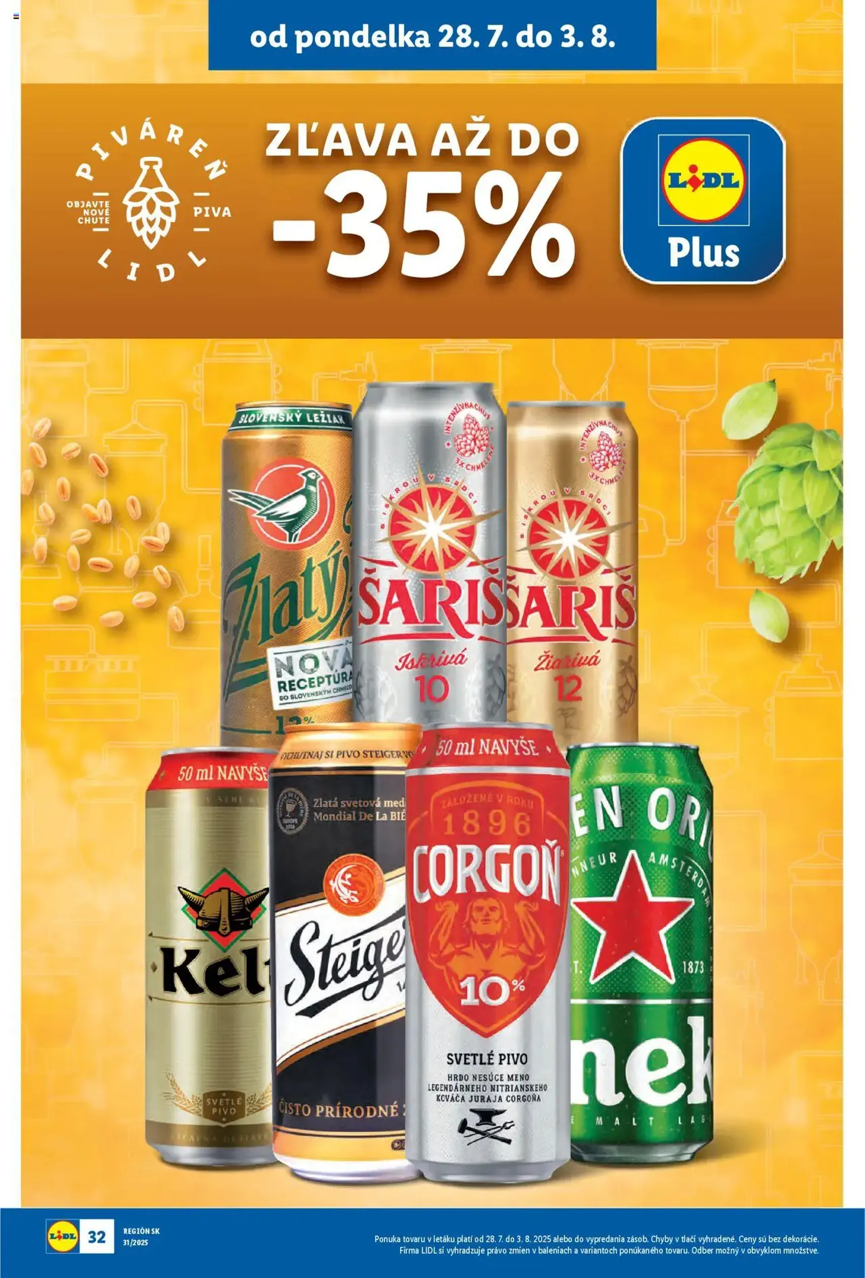 Lidl leták - platný leták od 28.07.2025 strana 36 z 87 Lidl leták - platný leták od 28.07.2025 strana 36 z 87
