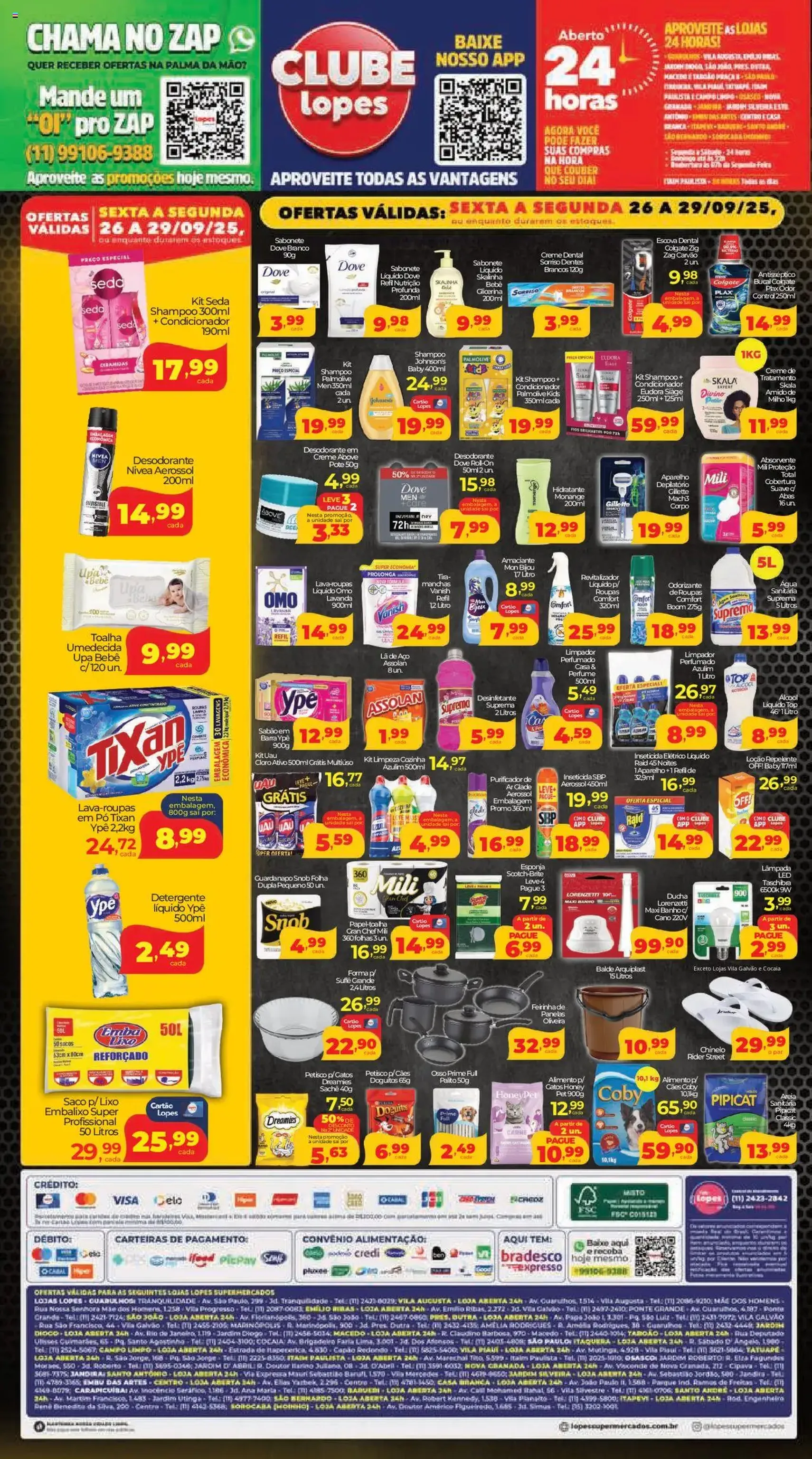 Lopes Supermercados - Ofertas da semana - folheto válido a partir de 26/09/2025 página 3 de 3