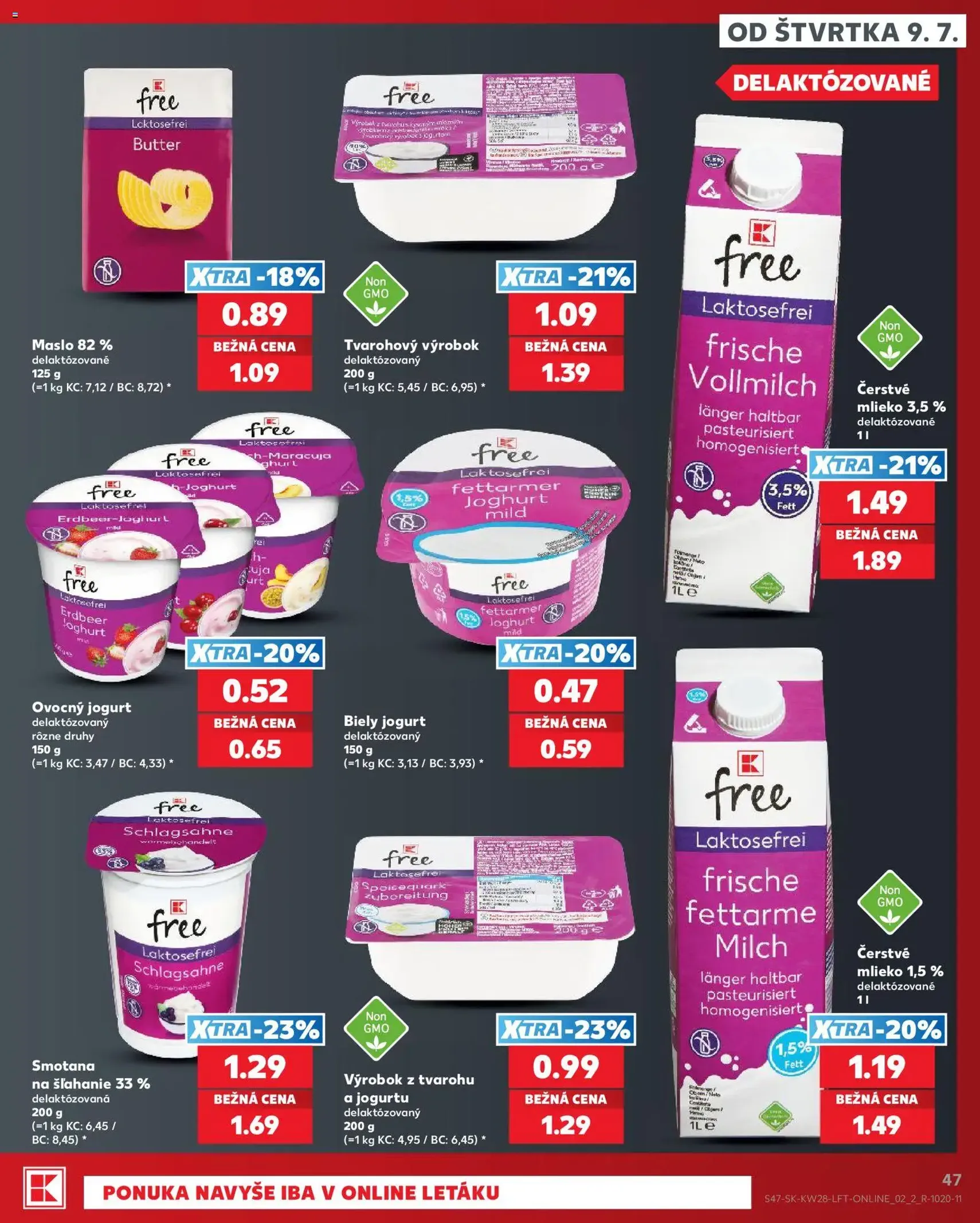 Kaufland leták - platný leták od 09.07.2026 strana 47 z 82