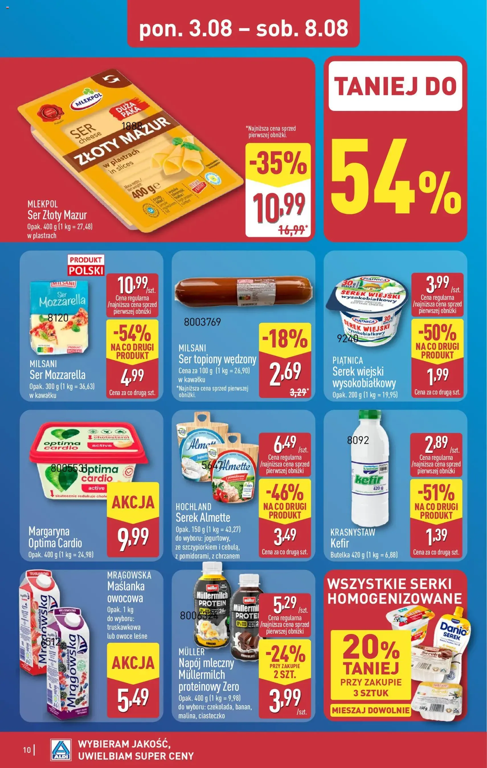 Aldi gazetka - ważny gazetka od 03.08.2026 strona 10 z 42