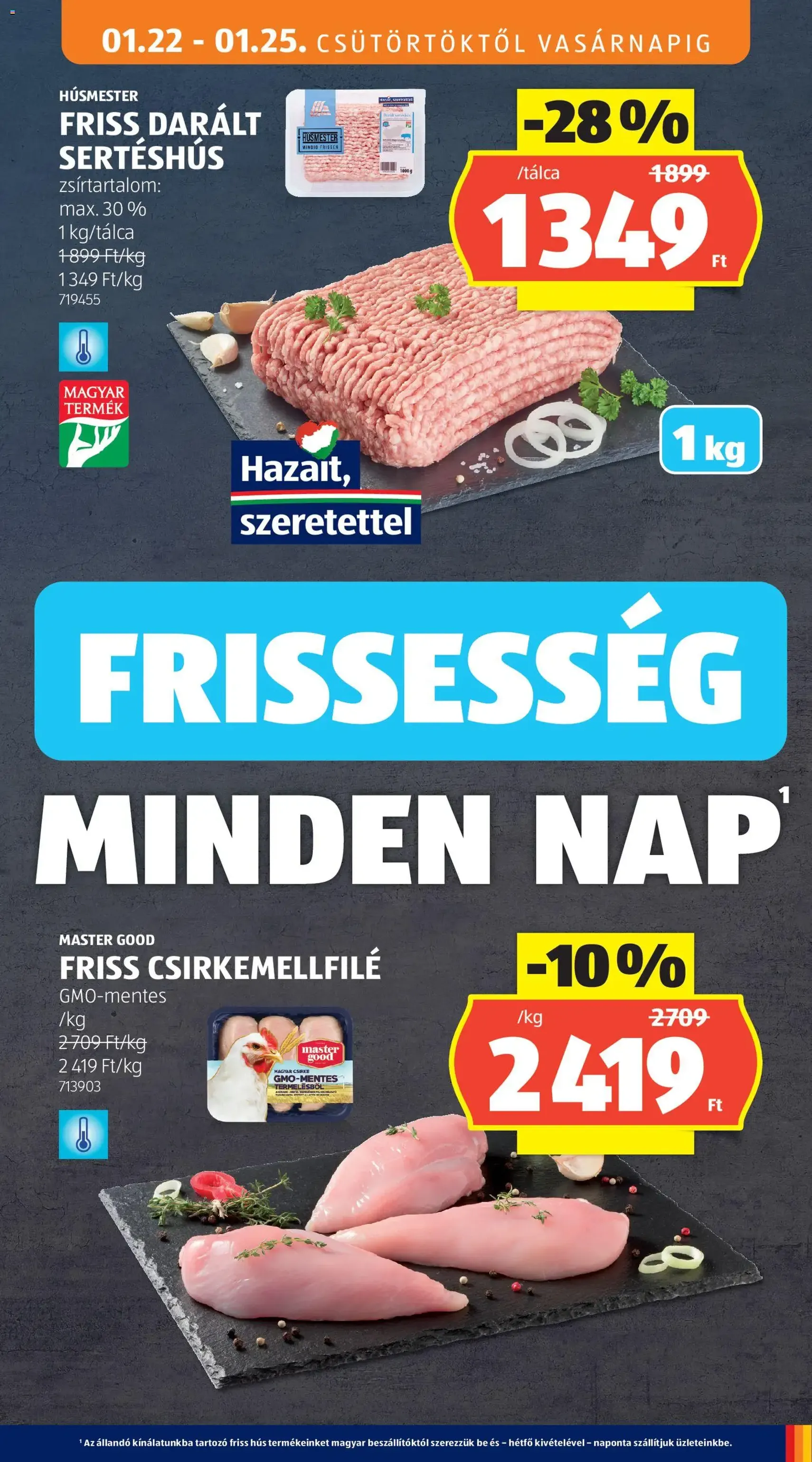 Aldi Akciós újság - 2026.01.22. érvényes szórólap 15 oldal 50 oldalból