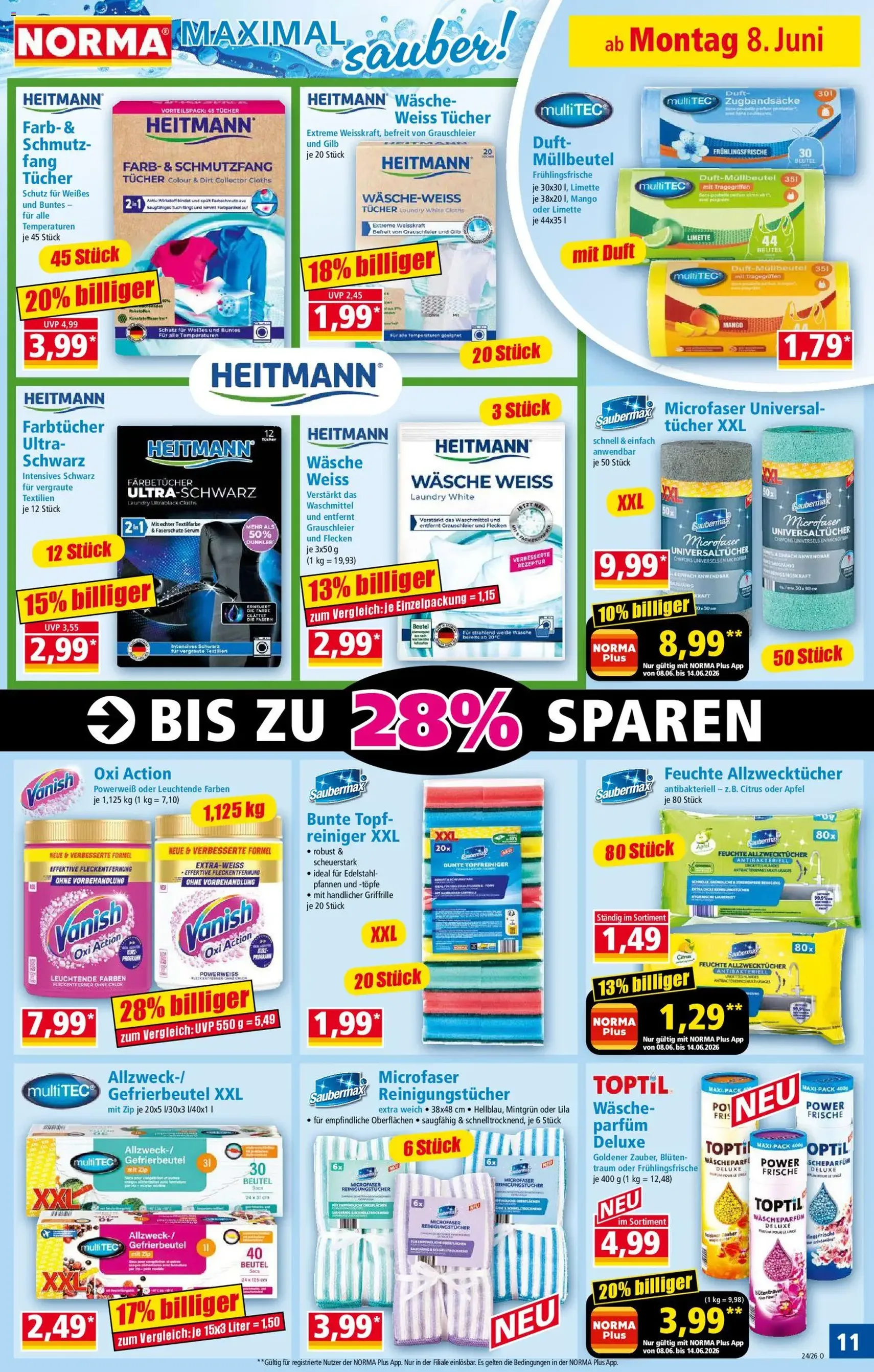 Norma Prospekt - Gültiger Prospekt ab 08.06.2026, Seite 11 von insgesamt 21