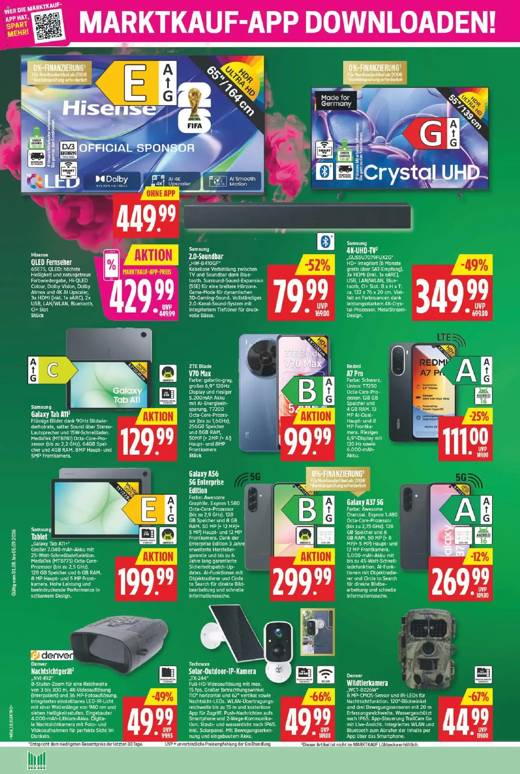 Marktkauf Prospekt - Gültiger Prospekt ab 31.08.2026, Seite 20 von insgesamt 31