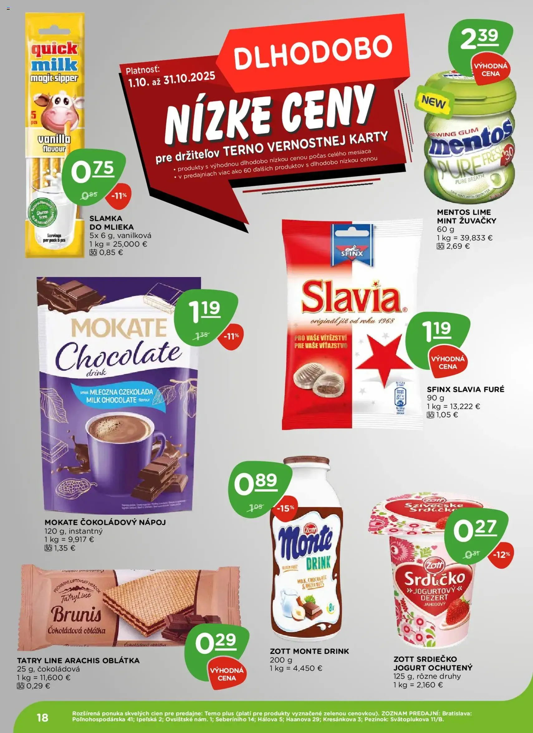 Terno leták - platný leták od 23.10.2025 strana 18 z 20 Terno leták - platný leták od 23.10.2025 strana 18 z 20
