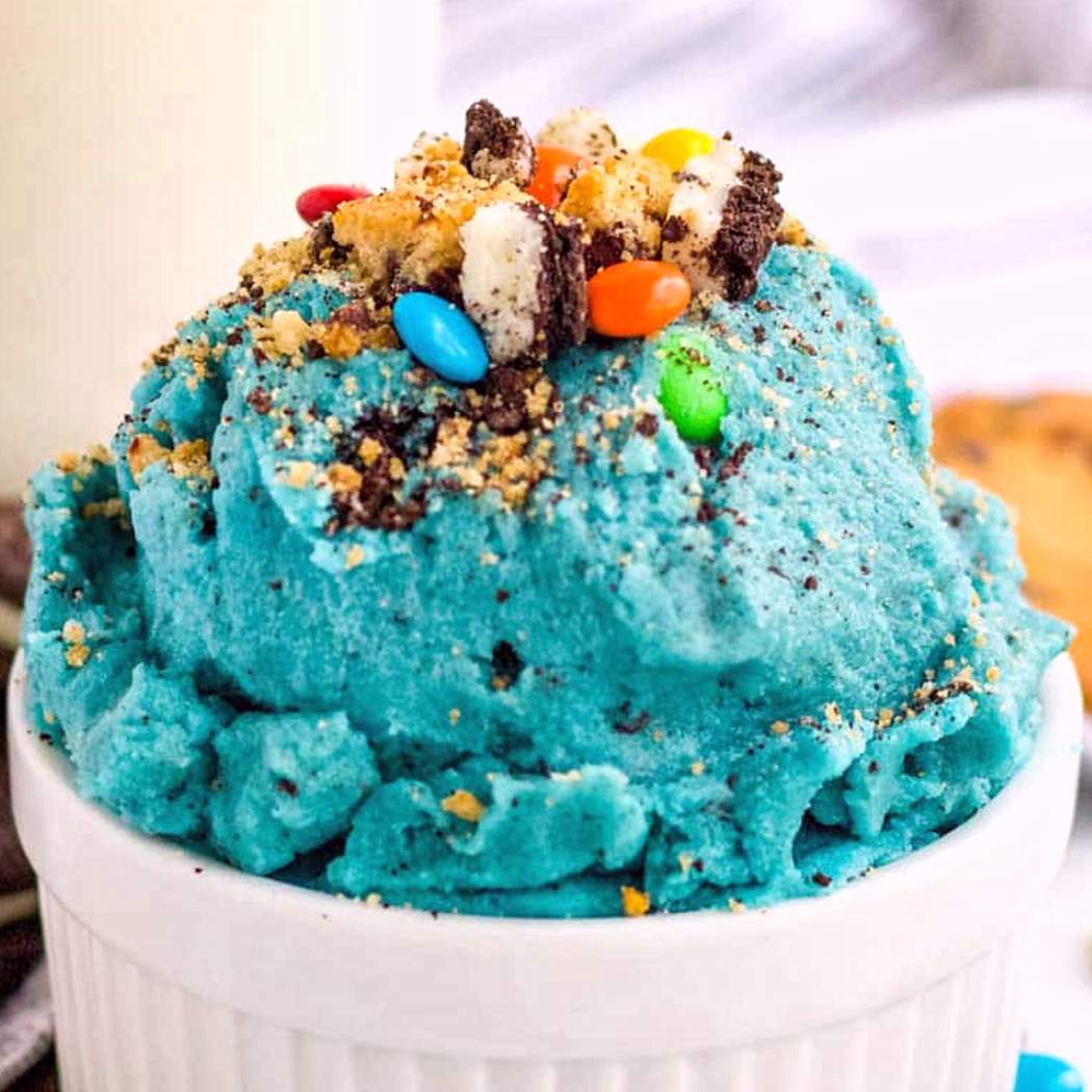 Pasta per biscotti Cookie Monster