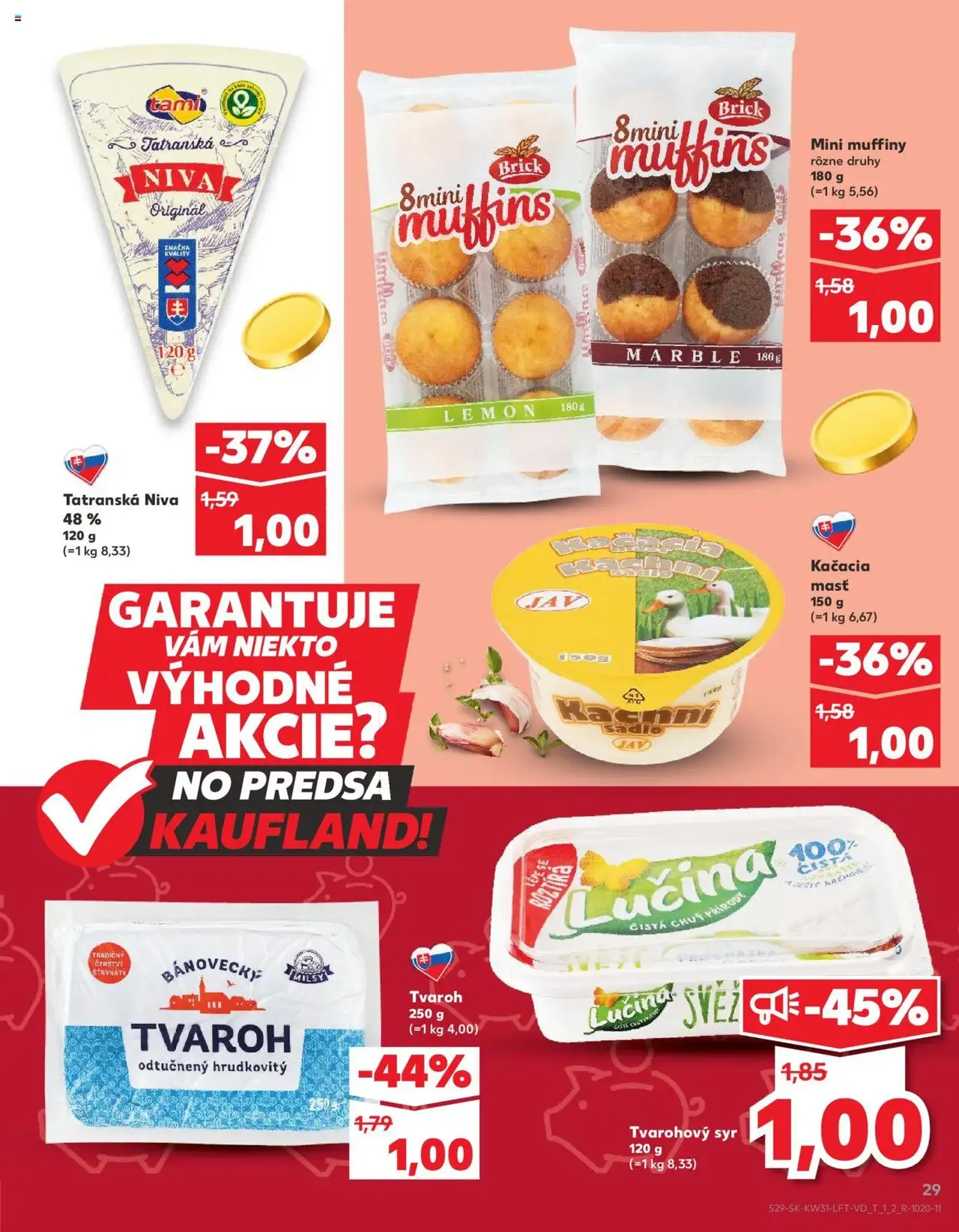 Kaufland Bratislava-Dúbravka - platný leták od 31.07.2025 strana 29 z 76