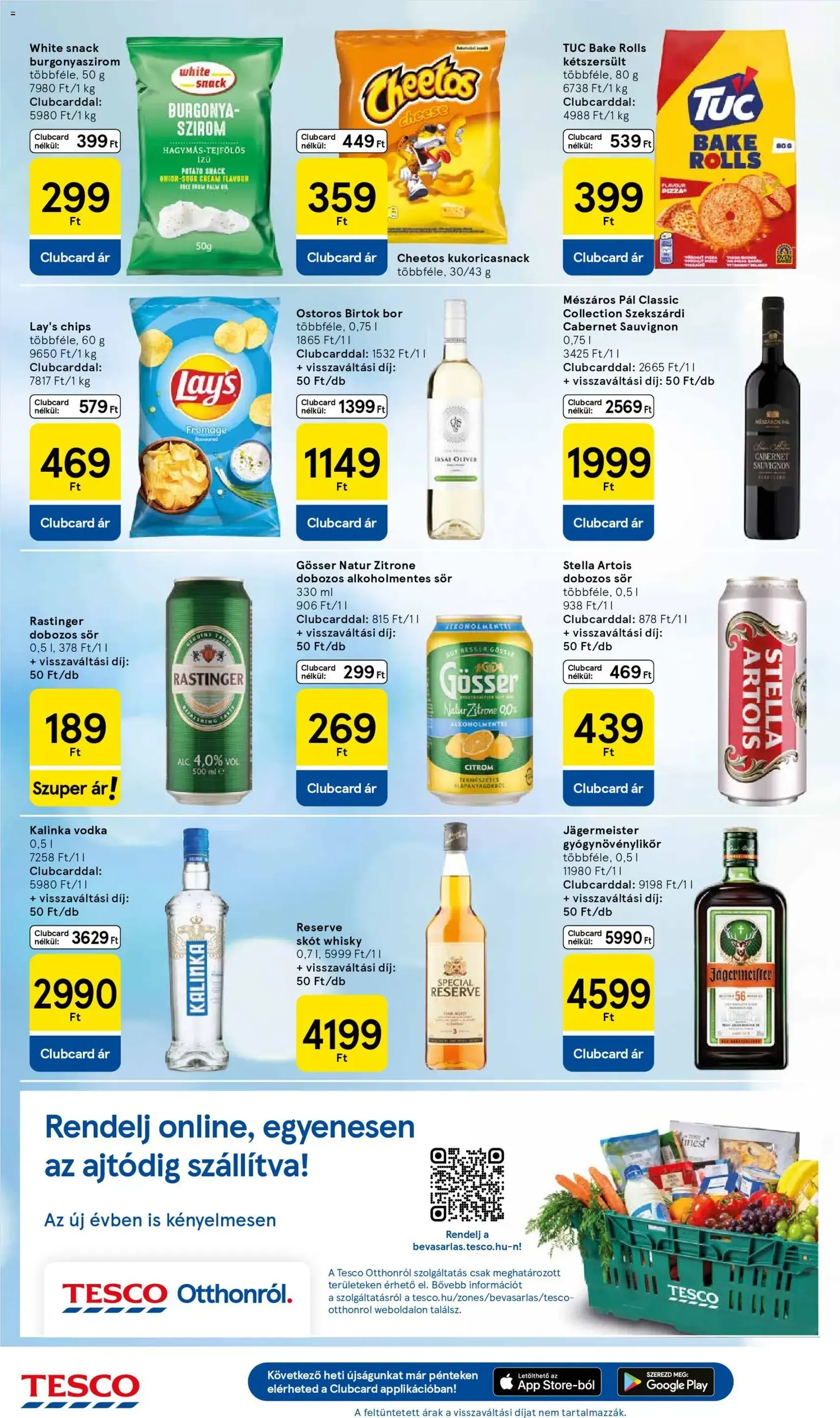 Tesco Hipermarket - Akciós újság - 2026.01.02. érvényes szórólap 6 oldal 34 oldalból