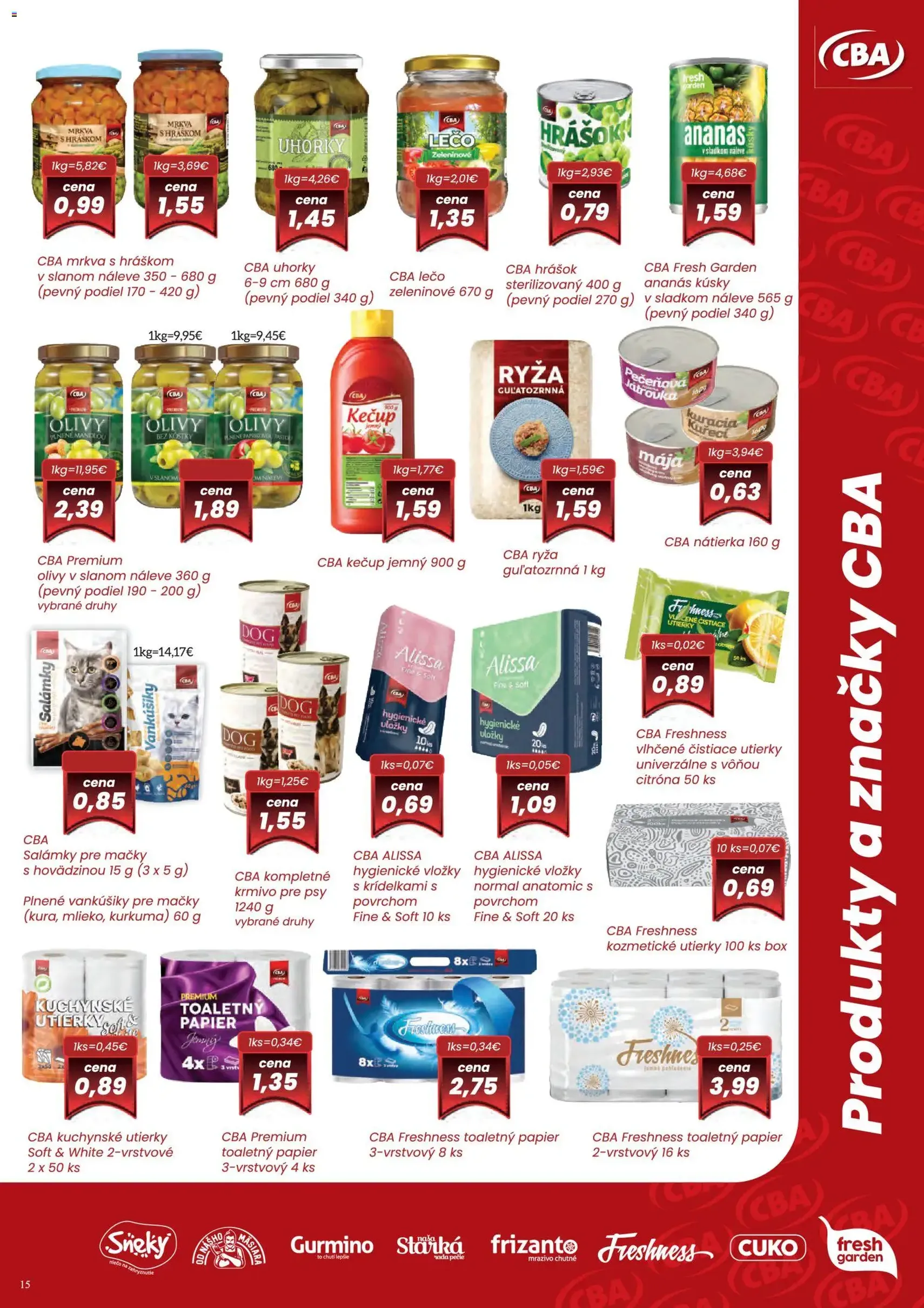 CBA Verex leták - platný leták od 01.04.2026 strana 15 z 24