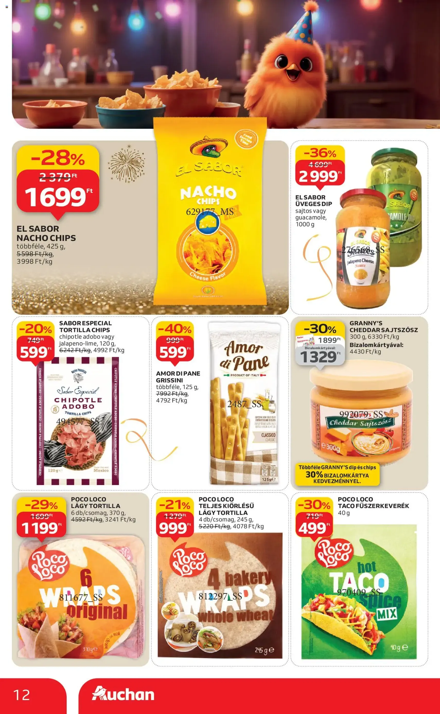Auchan Akciós újság - 2025.12.27. érvényes szórólap 12 oldal 36 oldalból