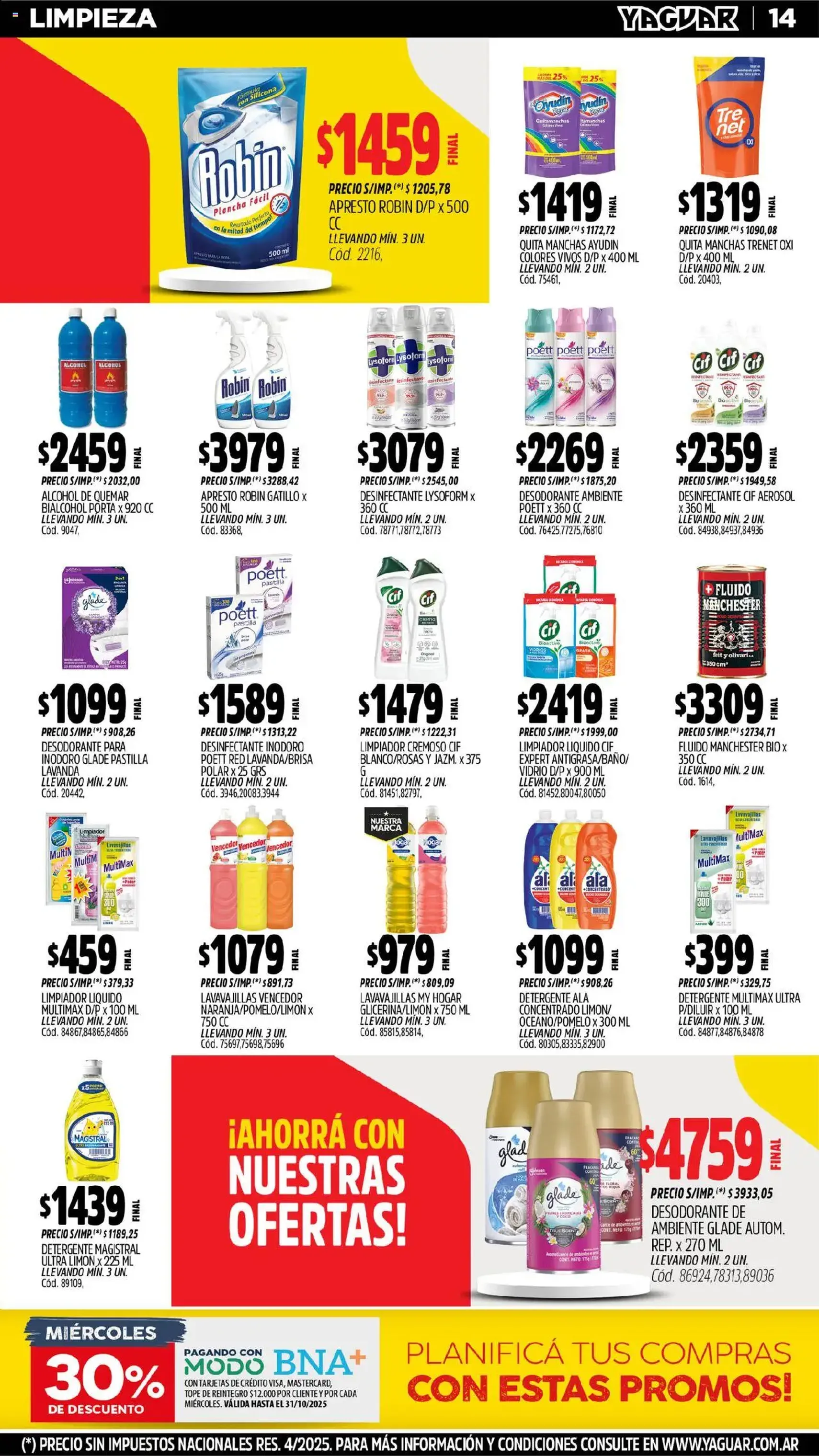 Yaguar catálogo - folleto válido desde 13/10/2025 página 14 de 31