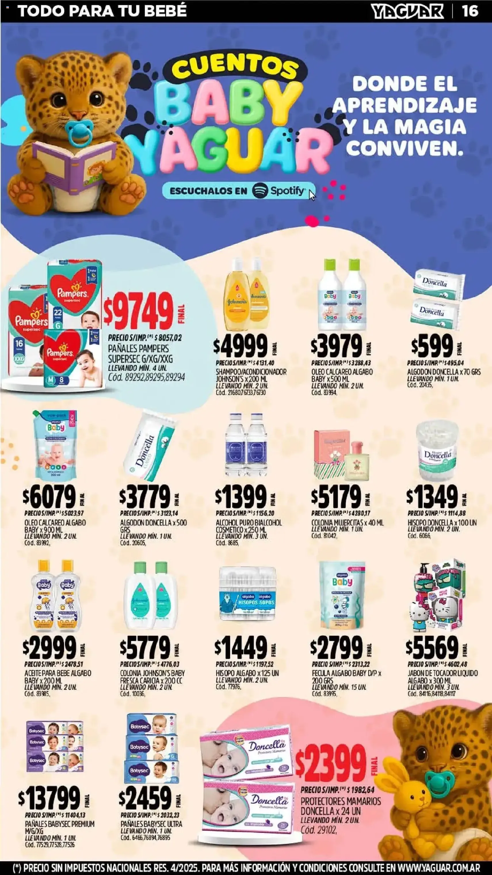 Yaguar catálogo - folleto válido desde 23/02/2026 página 16 de 18