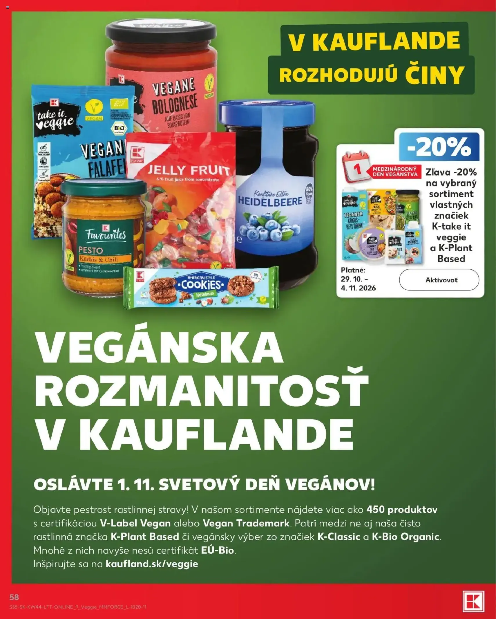 Kaufland leták - platný leták od 29.10.2026 strana 58 z 78