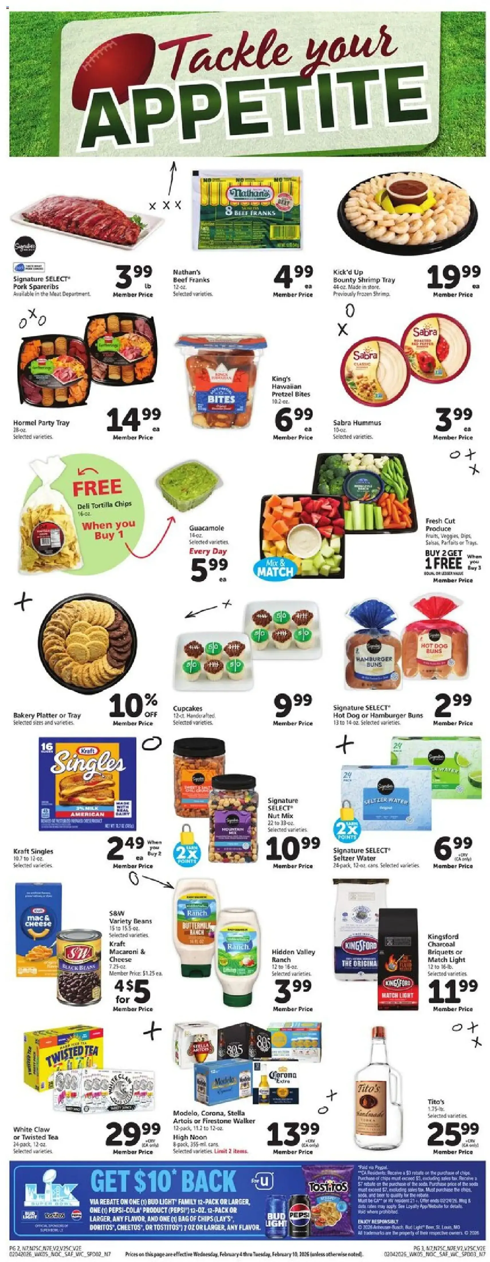 Safeway Weekly Ad - valid flyer from 02/04/2026, page 2 of 12