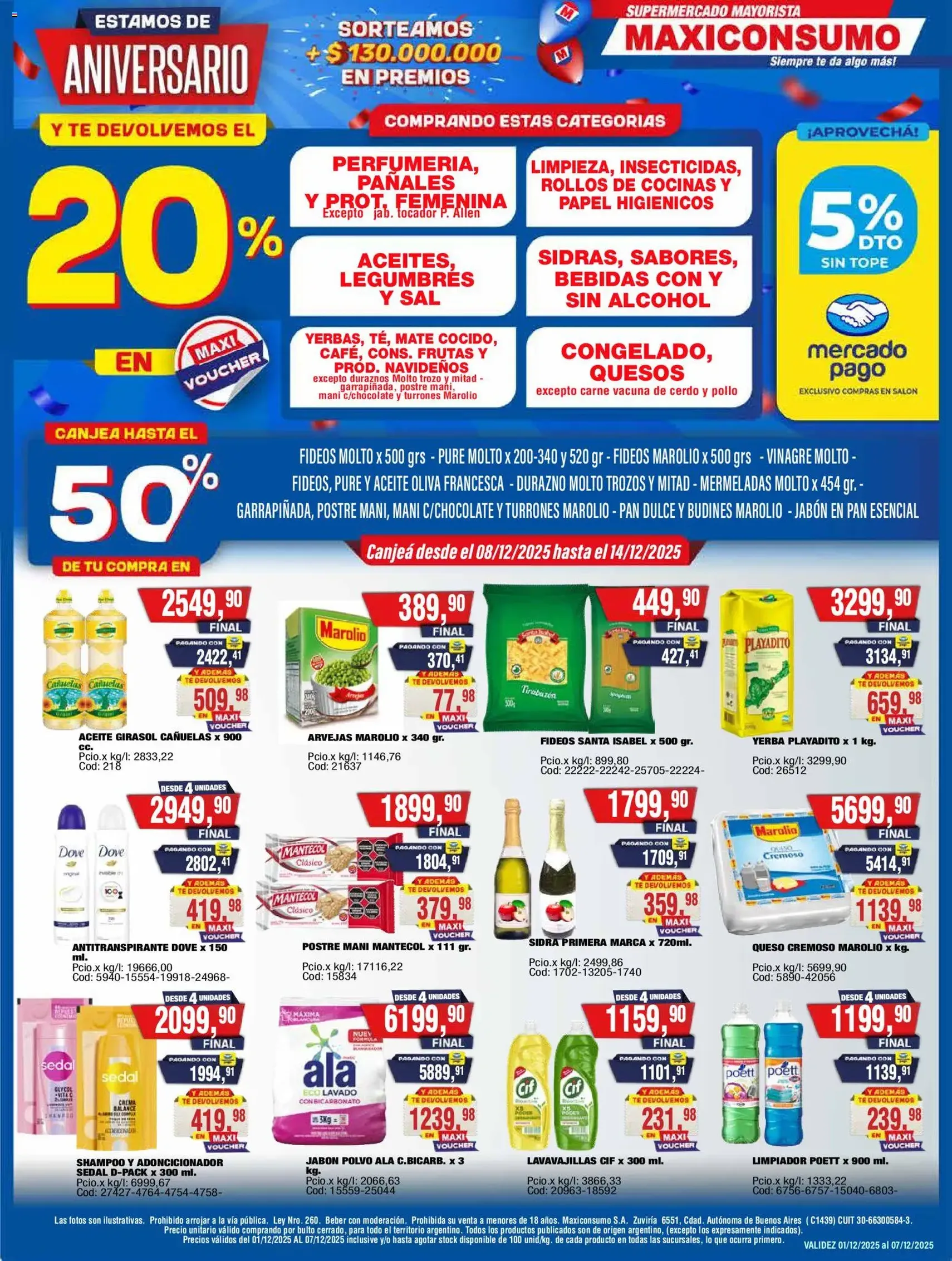 Maxiconsumo ofertas - folleto válido desde 01/12/2025 página 1 de 38