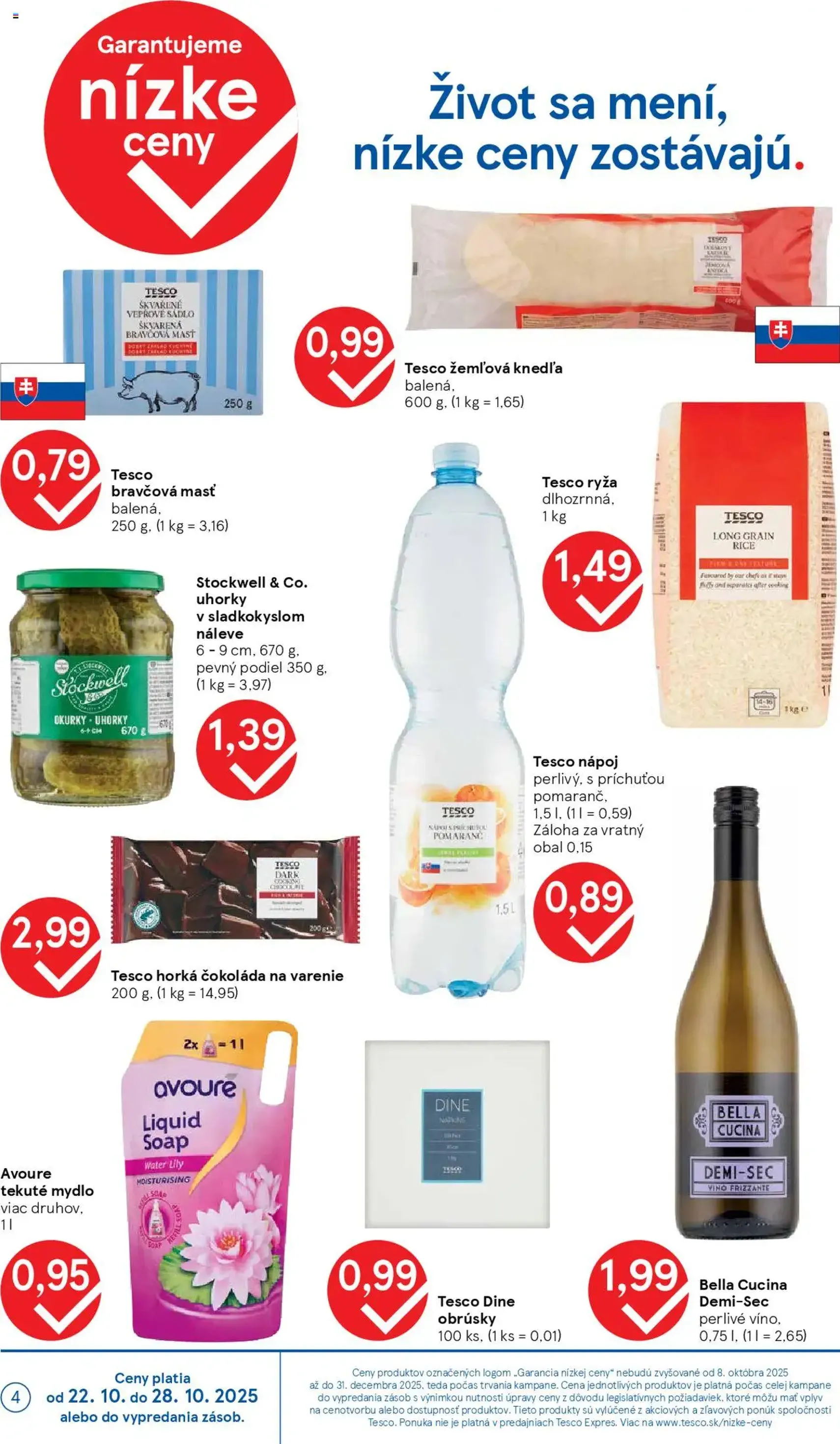 Tesco Hypermarket - leták - platný leták od 22.10.2025 strana 4 z 40 Tesco Hypermarket - leták - platný leták od 22.10.2025 strana 4 z 40