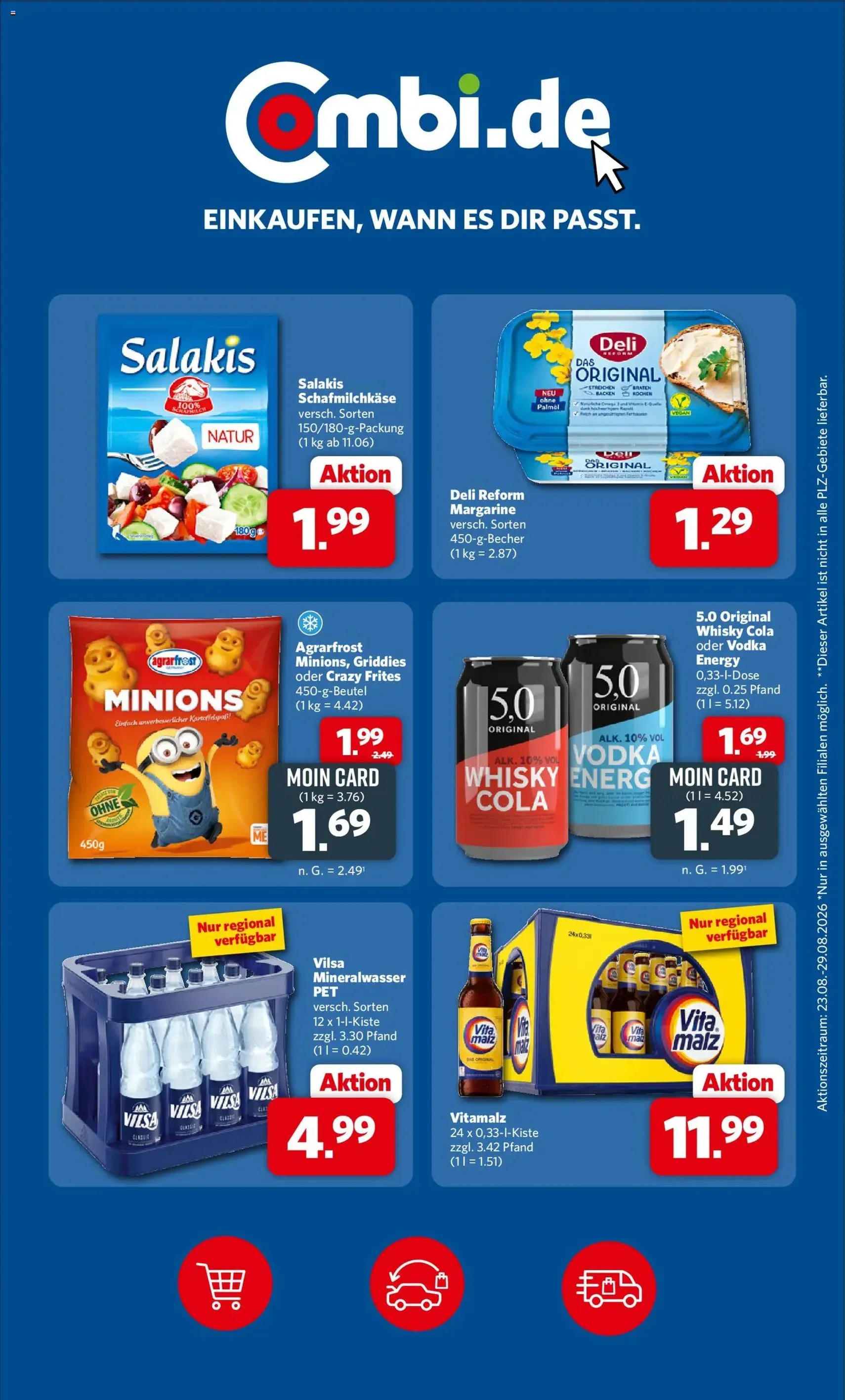 Combi Prospekt - Gültiger Prospekt ab 24.08.2026, Seite 33 von insgesamt 35