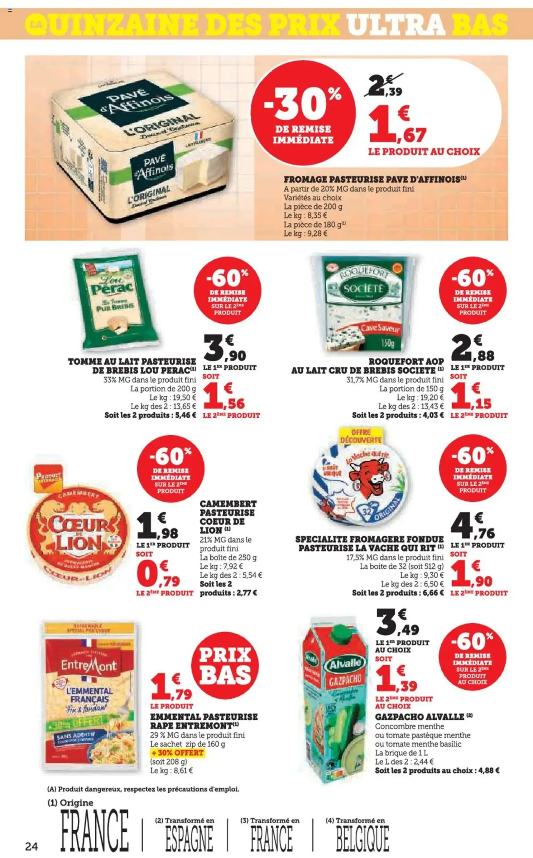 Super U catalogue - brochure valable à partir du 26/08/2025, page 24 sur 44 Super U catalogue - brochure valable à partir du 26/08/2025, page 24 sur 44