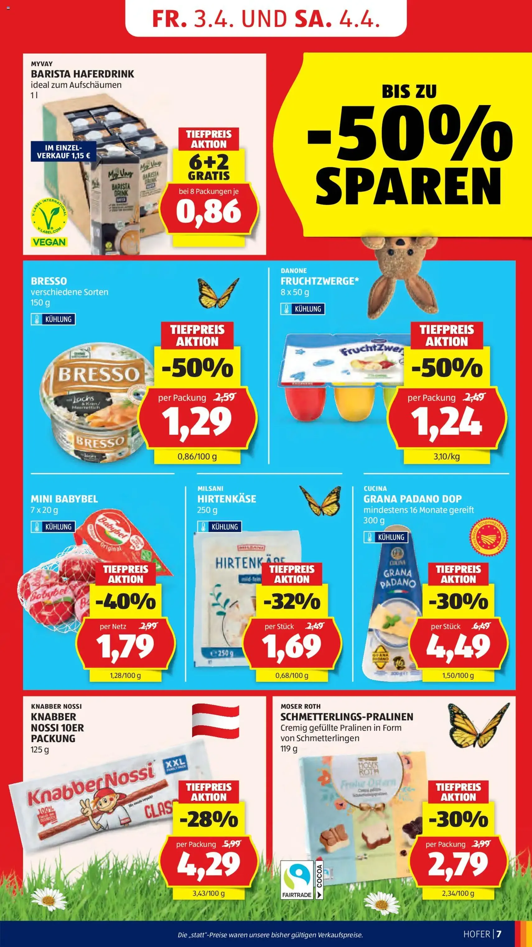 Hofer Flugblatt - Gültiger Prospekt ab 01.04.2026, Seite 9 von insgesamt 41