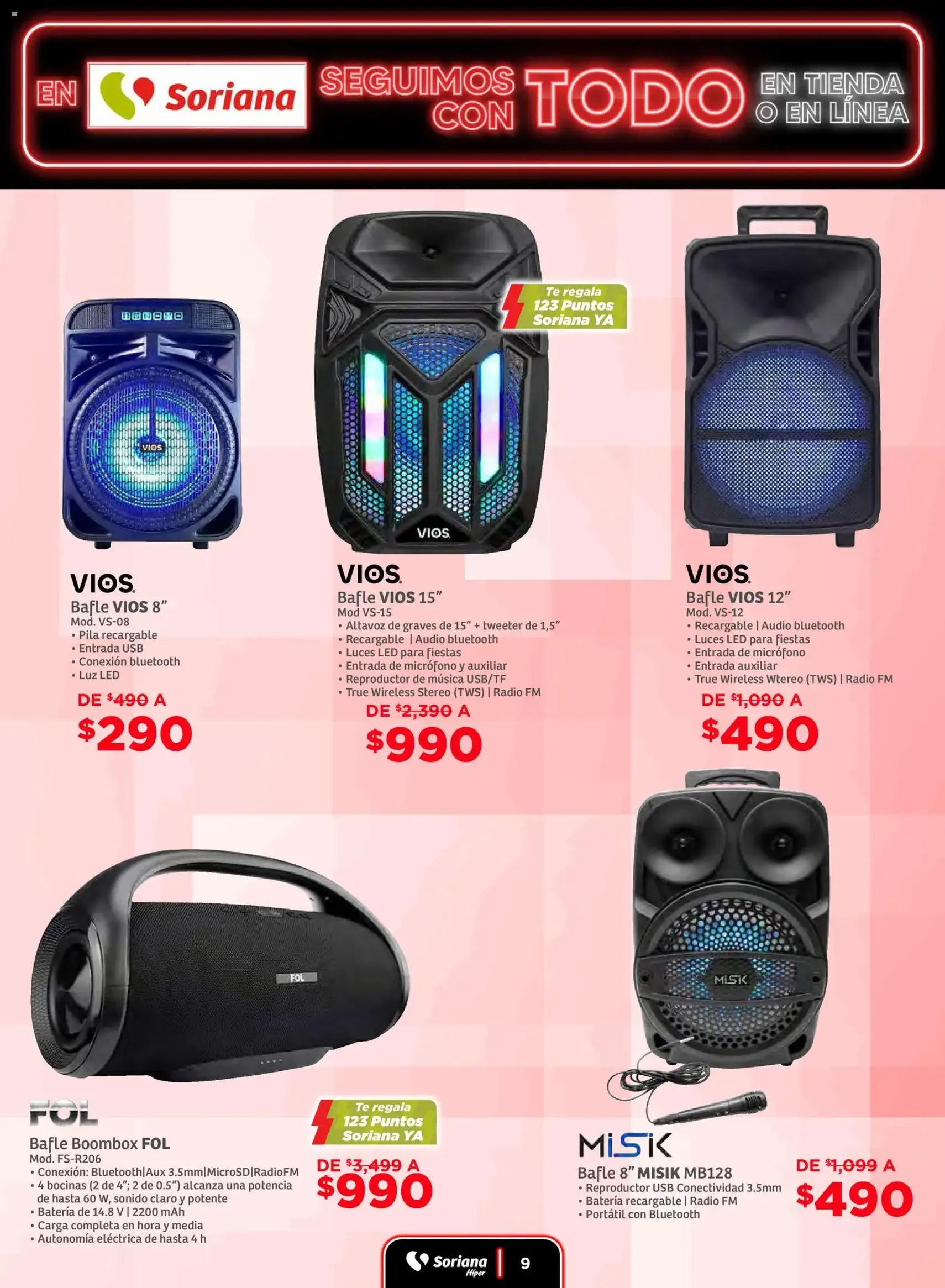 Soriana - Seguimos con todo Híper Nacional - folleto válido desde 19/11/2025 página 9 de 38