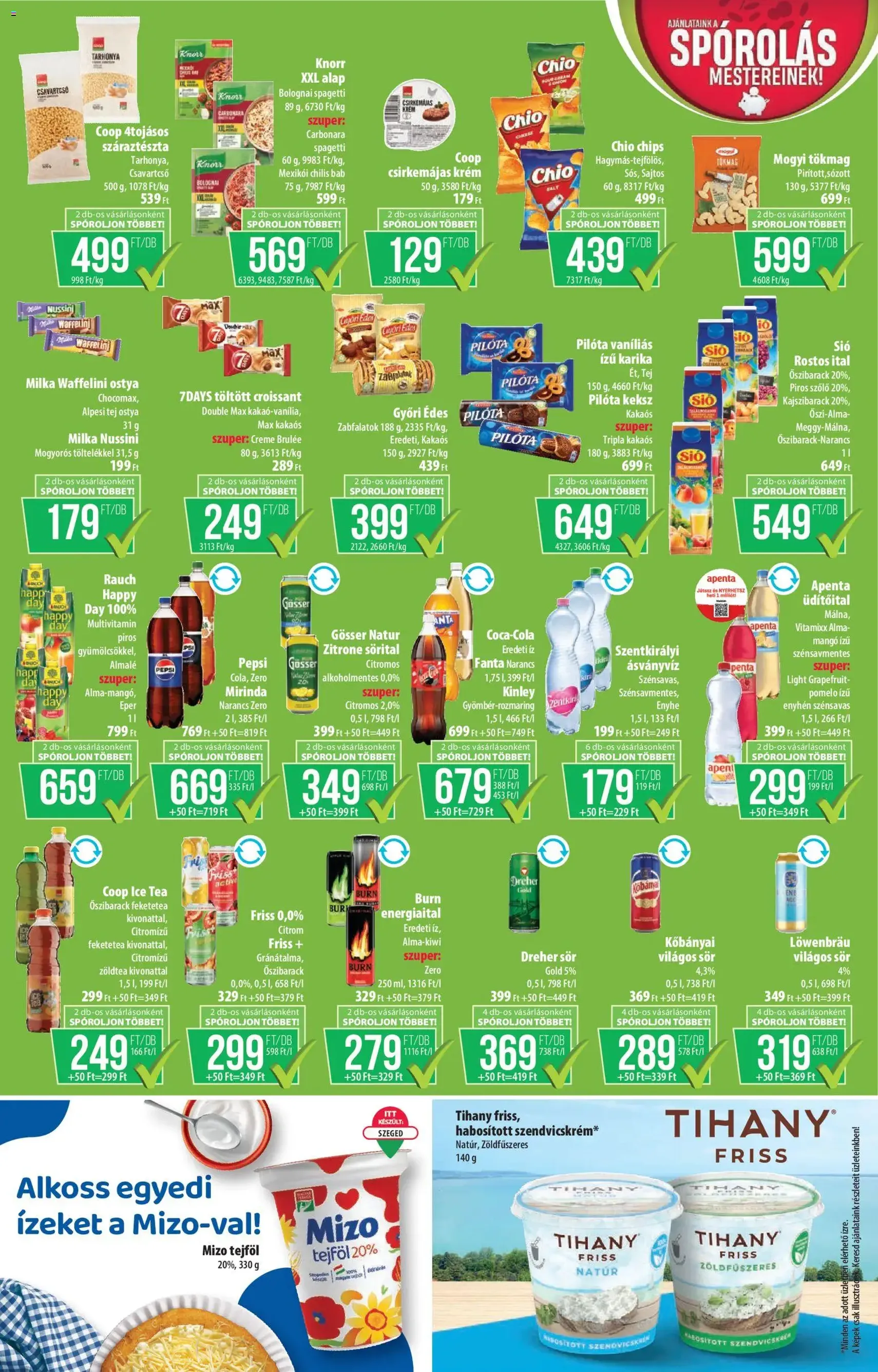 COOP akciós újság - 2026.07.30. érvényes szórólap 5 oldal 8 oldalból