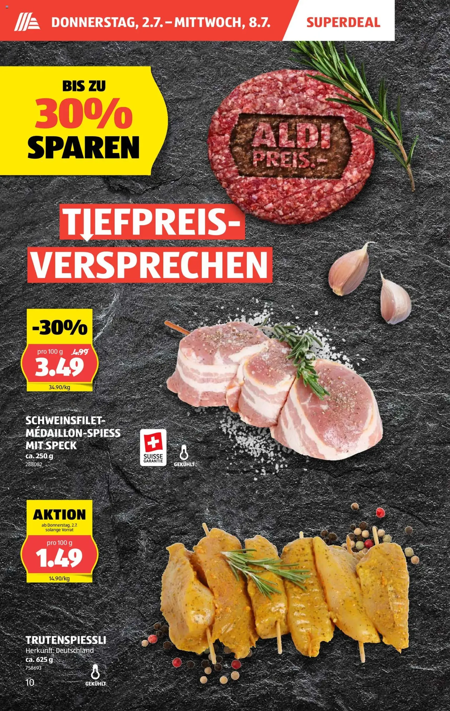 Aldi aktionen - Gültiger Prospekt ab 02.07.2026, Seite 10 von insgesamt 40
