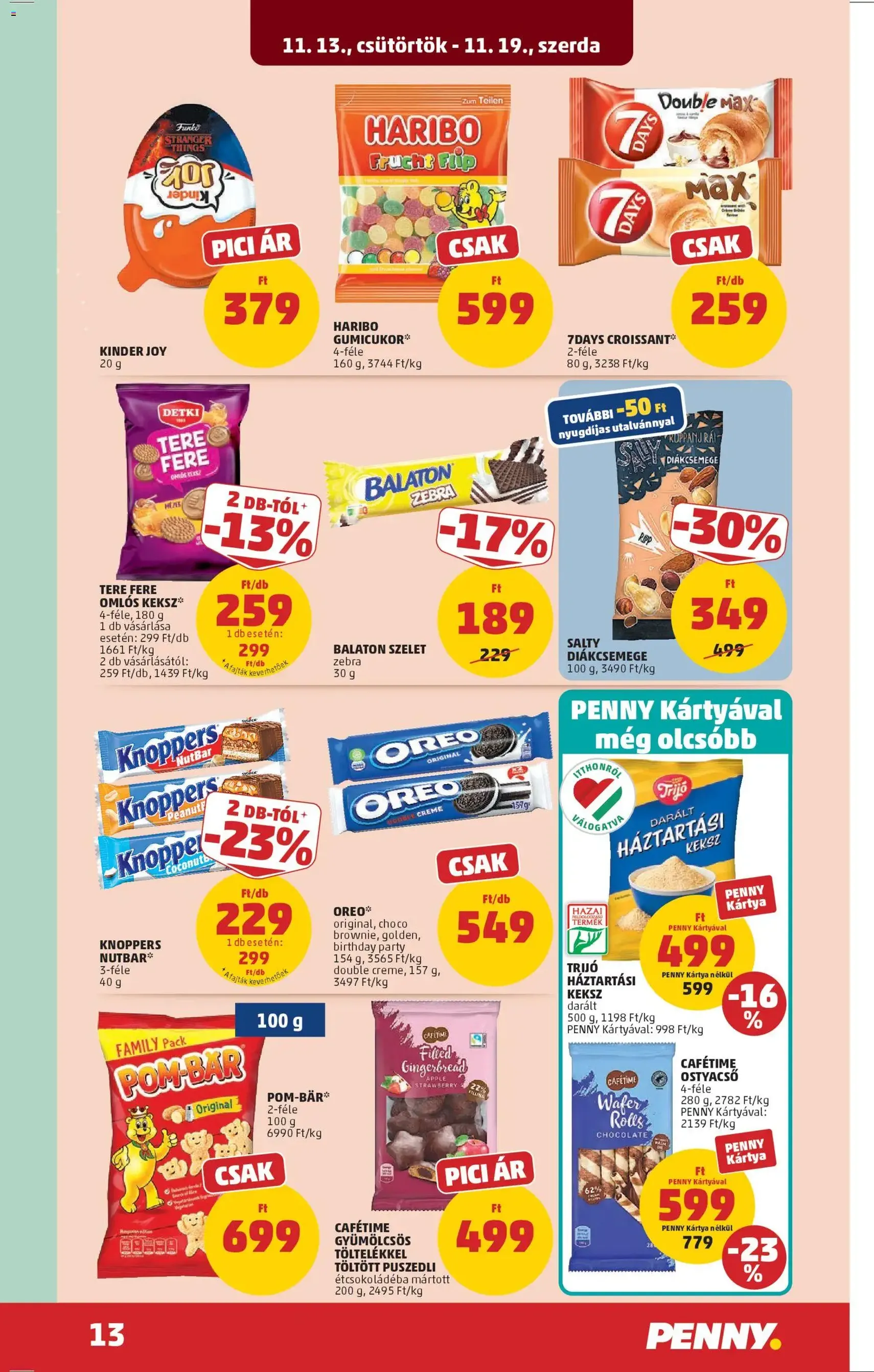 PENNY Akciós újság - 2025.11.13. érvényes szórólap 17 oldal 45 oldalból