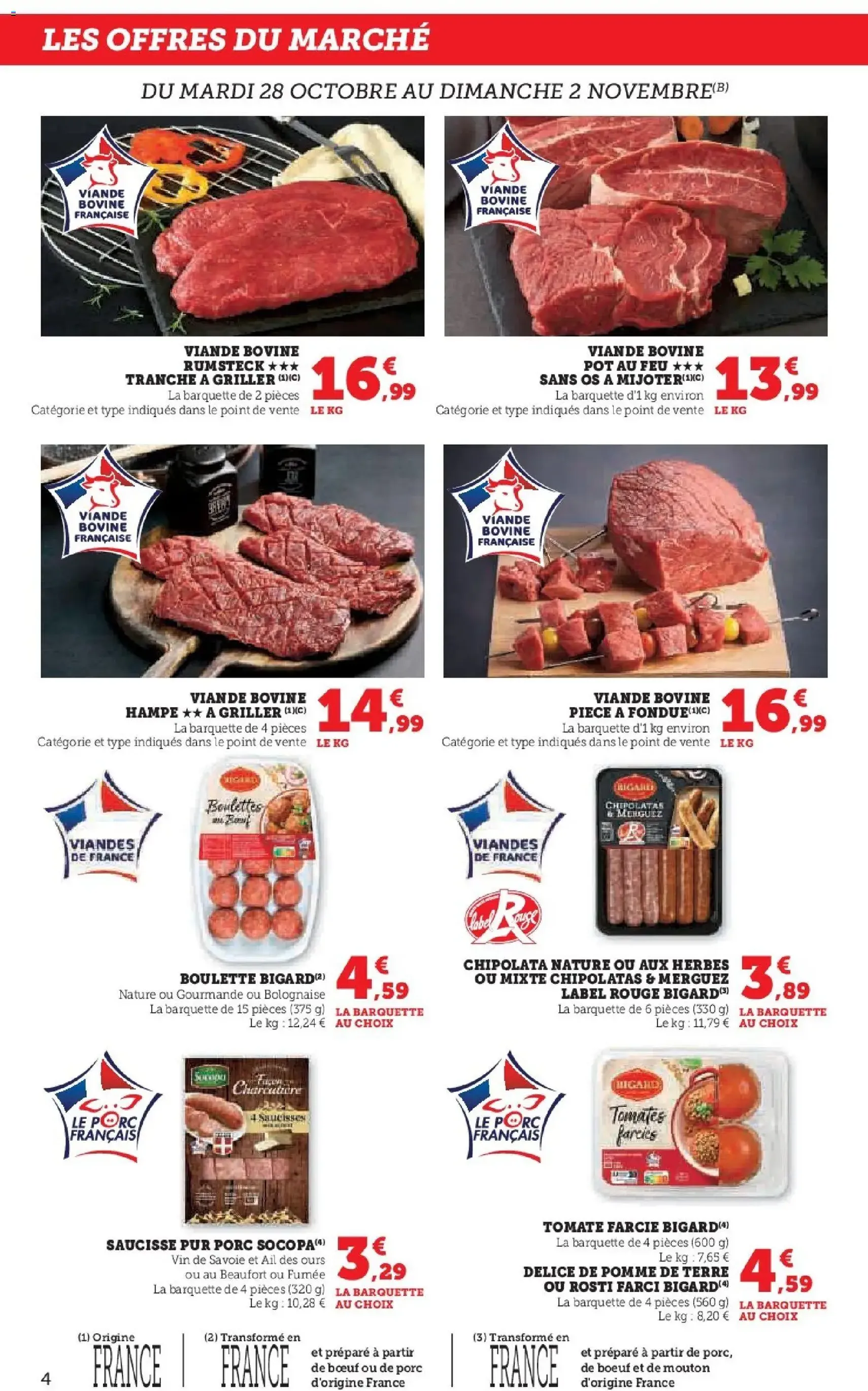 U Express catalogue - brochure valable à partir du 28/10/2025, page 4 sur 12