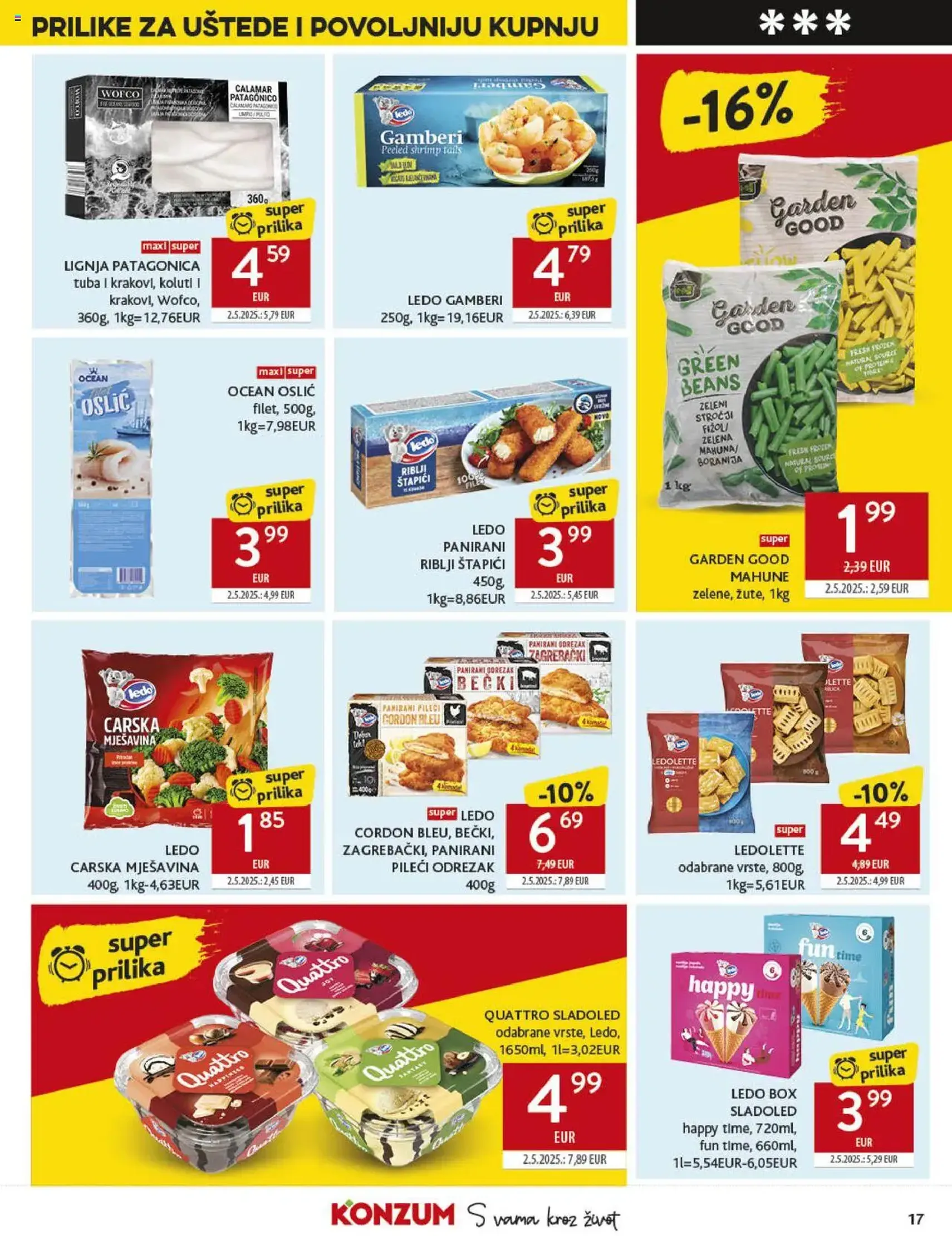 Konzum HR Akciós újság - 2025.09.10. érvényes szórólap 17 oldal 51 oldalból