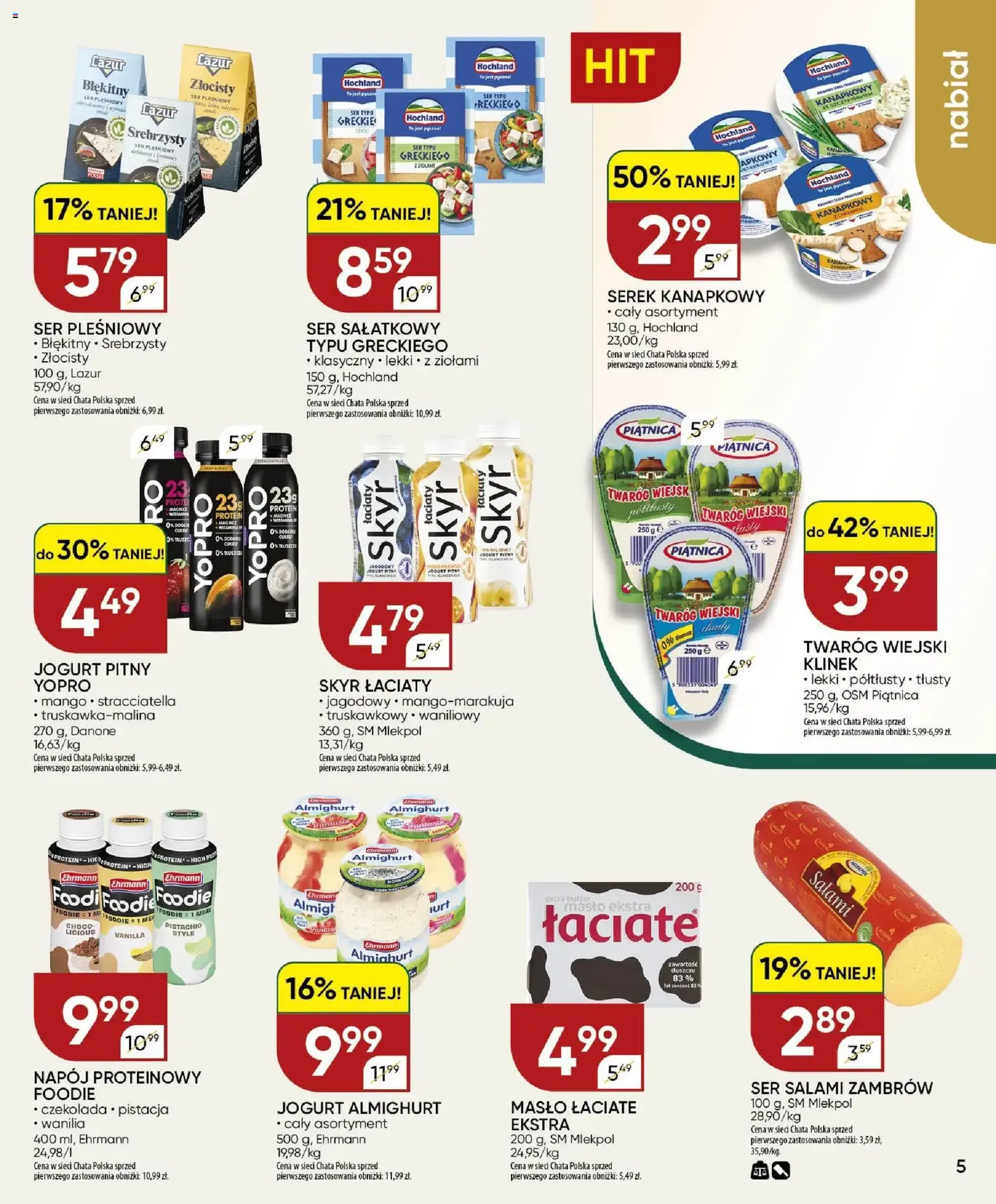 Chata Polska gazetka - ważny gazetka od 16.07.2026 strona 5 z 26
