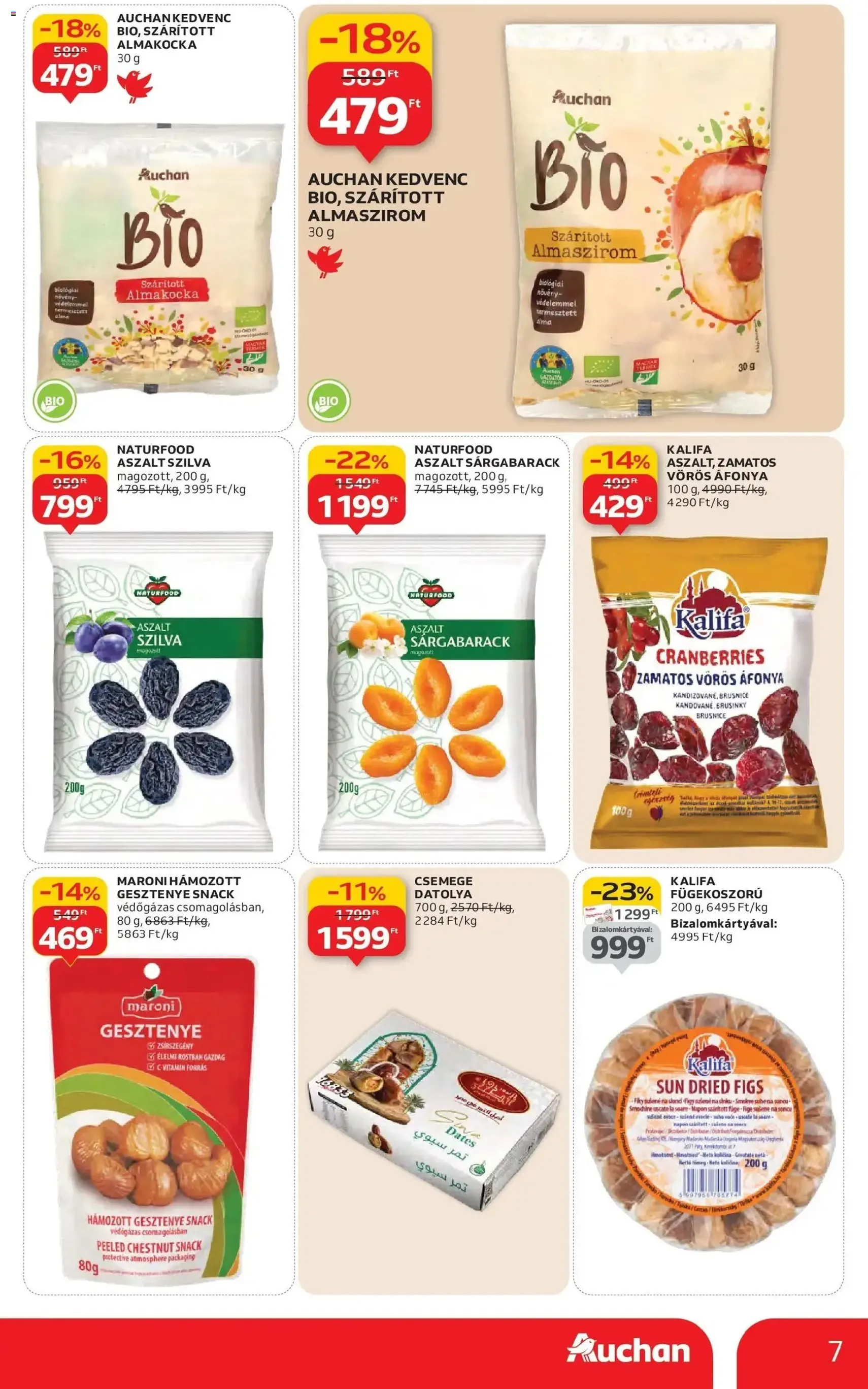 Auchan Akciós újság - 2026.01.29. érvényes szórólap 7 oldal 38 oldalból