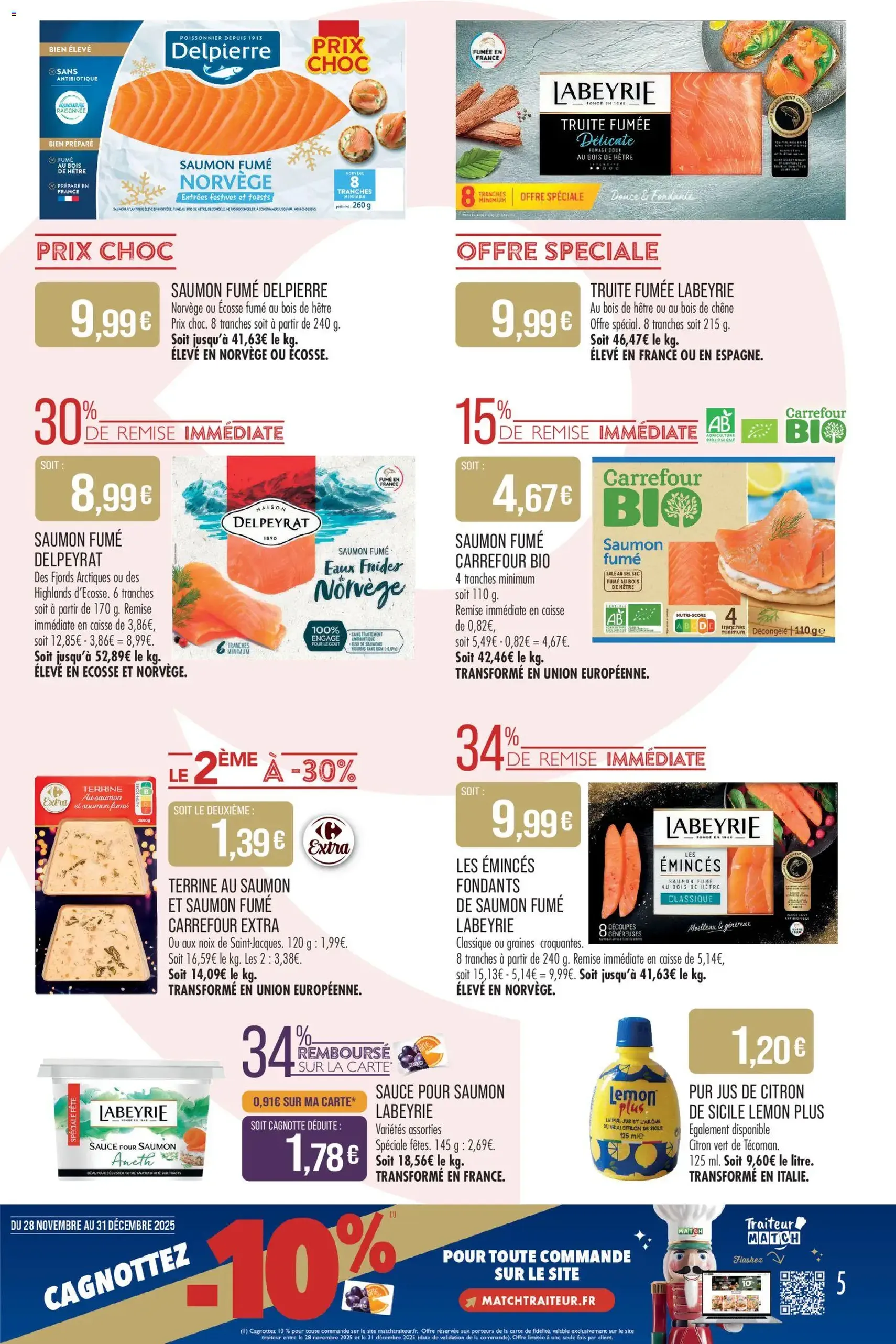 Match Supermarché catalogue - brochure valable à partir du 16/12/2025, page 5 sur 48