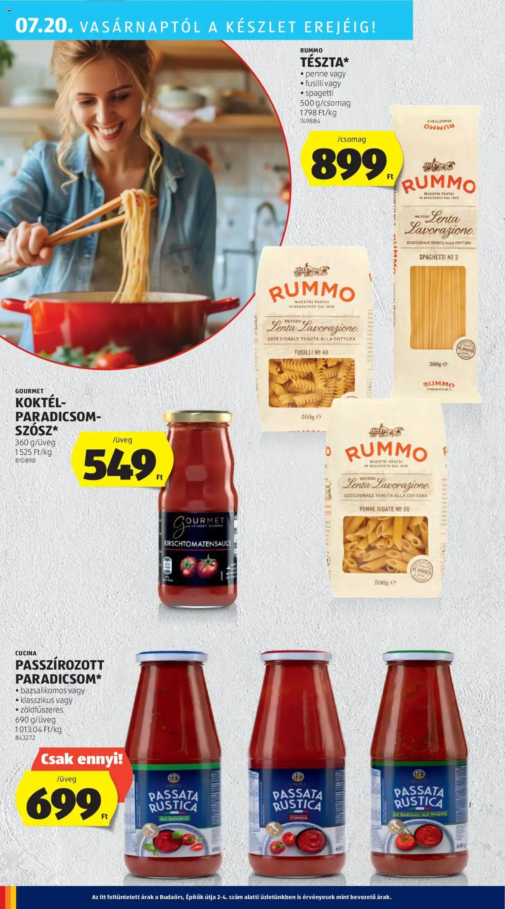 Aldi Akciós újság - 2025.07.17. érvényes szórólap 42 oldal 56 oldalból Aldi Akciós újság - 2025.07.17. érvényes szórólap 42 oldal 56 oldalból