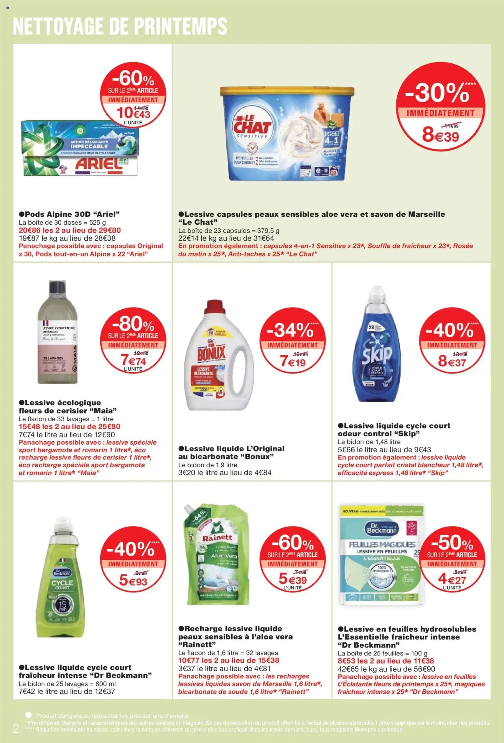 Monoprix catalogue - brochure valable à partir du 21/04/2026, page 2 sur 48