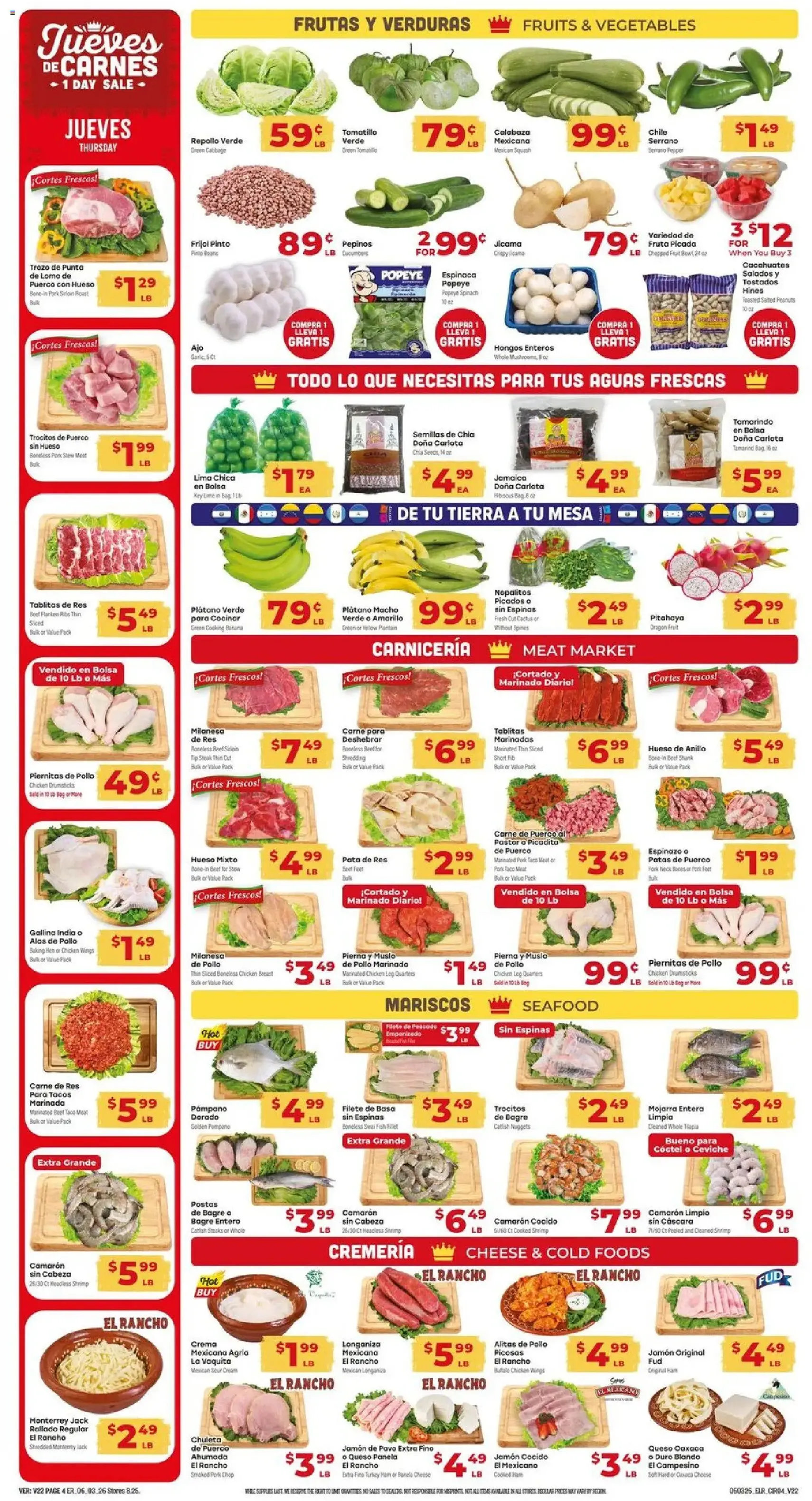 El Rancho Weekly Ad - valid flyer from 06/03/2026, page 4 of 6