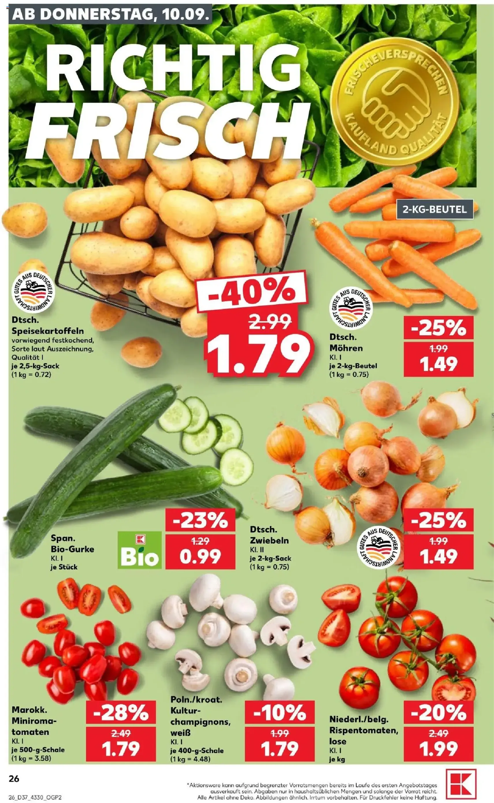 Kaufland Prospekt - Gültiger Prospekt ab 10.09.2026, Seite 26 von insgesamt 66