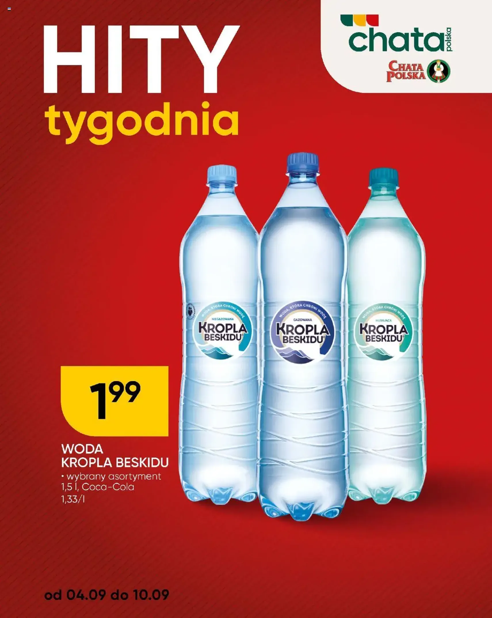 Chata Polska Gazetka - ważny gazetka od 04.09.2025 strona 1 z 2