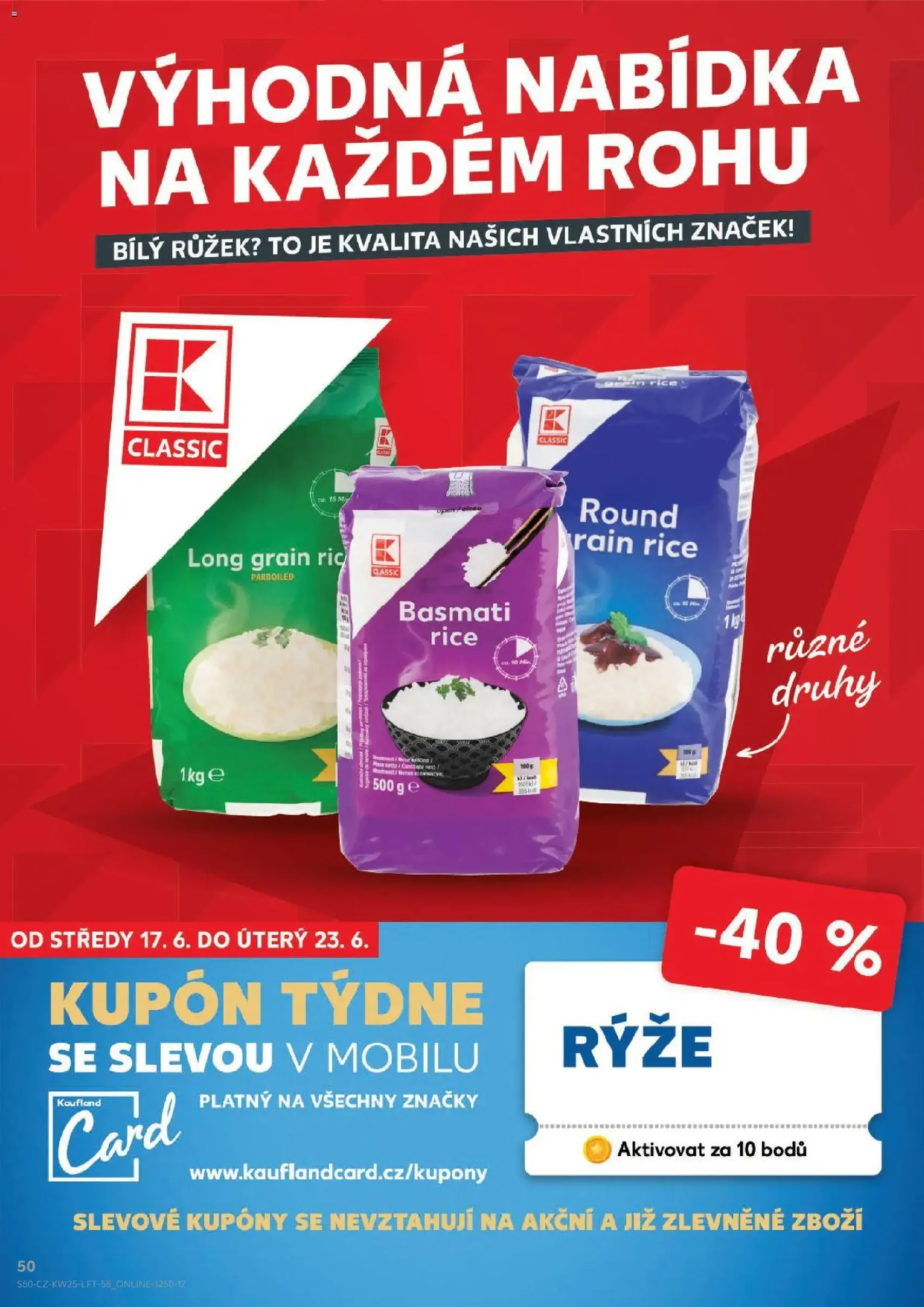 Kaufland leták - platný leták od 17.06.2026 strana 50 z 52