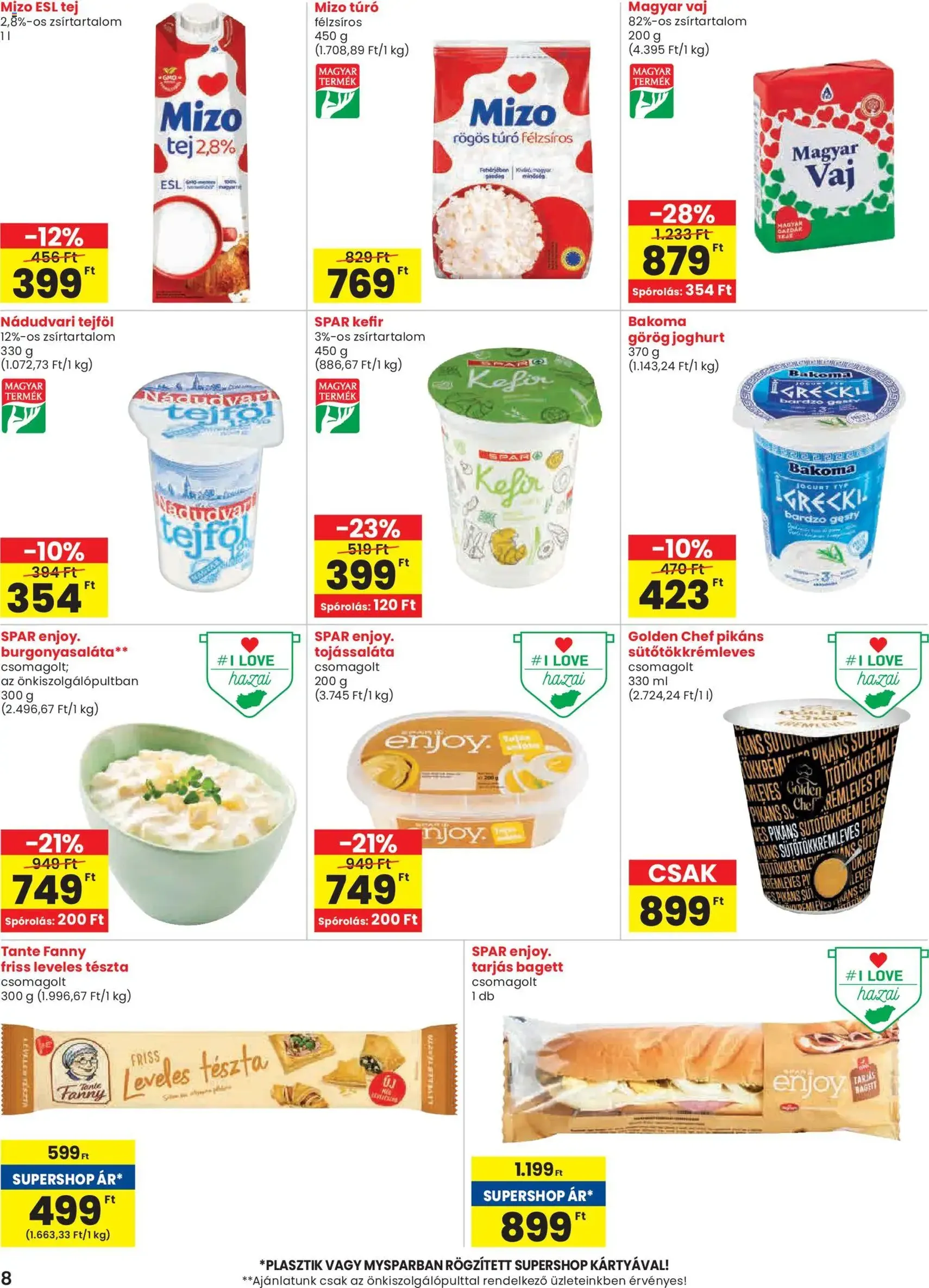 Spar Akciós újság - 2025.10.30. érvényes szórólap 8 oldal 20 oldalból Spar Akciós újság - 2025.10.30. érvényes szórólap 8 oldal 20 oldalból