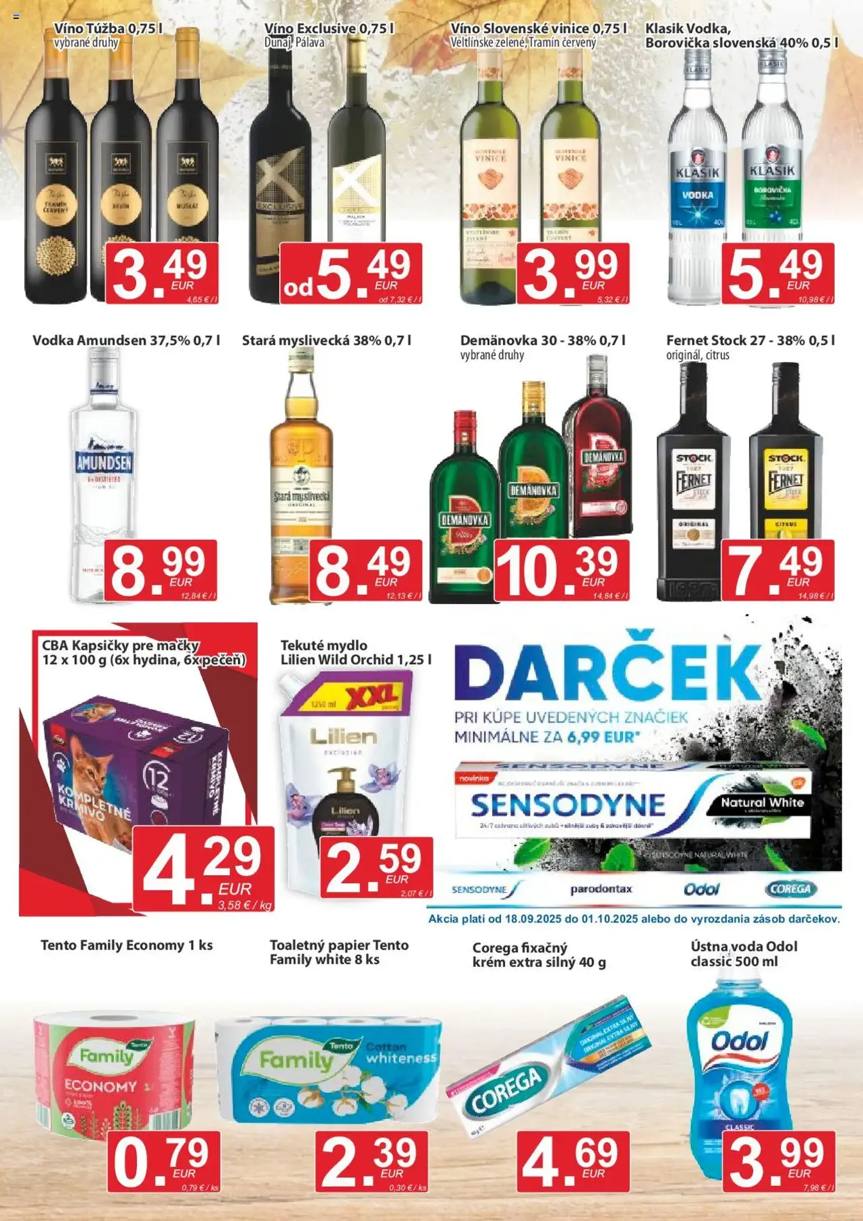 CBA Verex leták - platný leták od 18.09.2025 strana 11 z 12