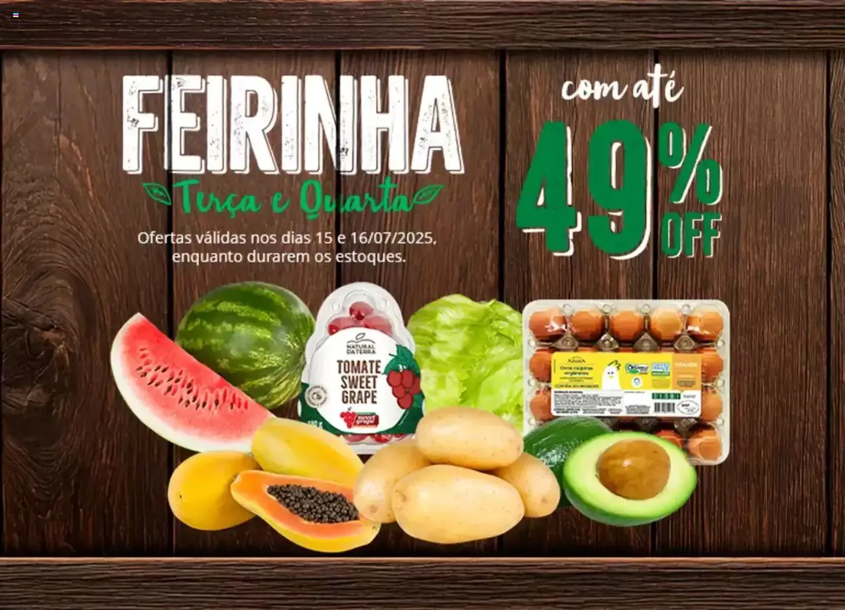 Natural da Terra - Ofertas da semana - folheto válido a partir de 15/07/2025 página 2 de 9 Natural da Terra - Ofertas da semana - folheto válido a partir de 15/07/2025 página 2 de 9