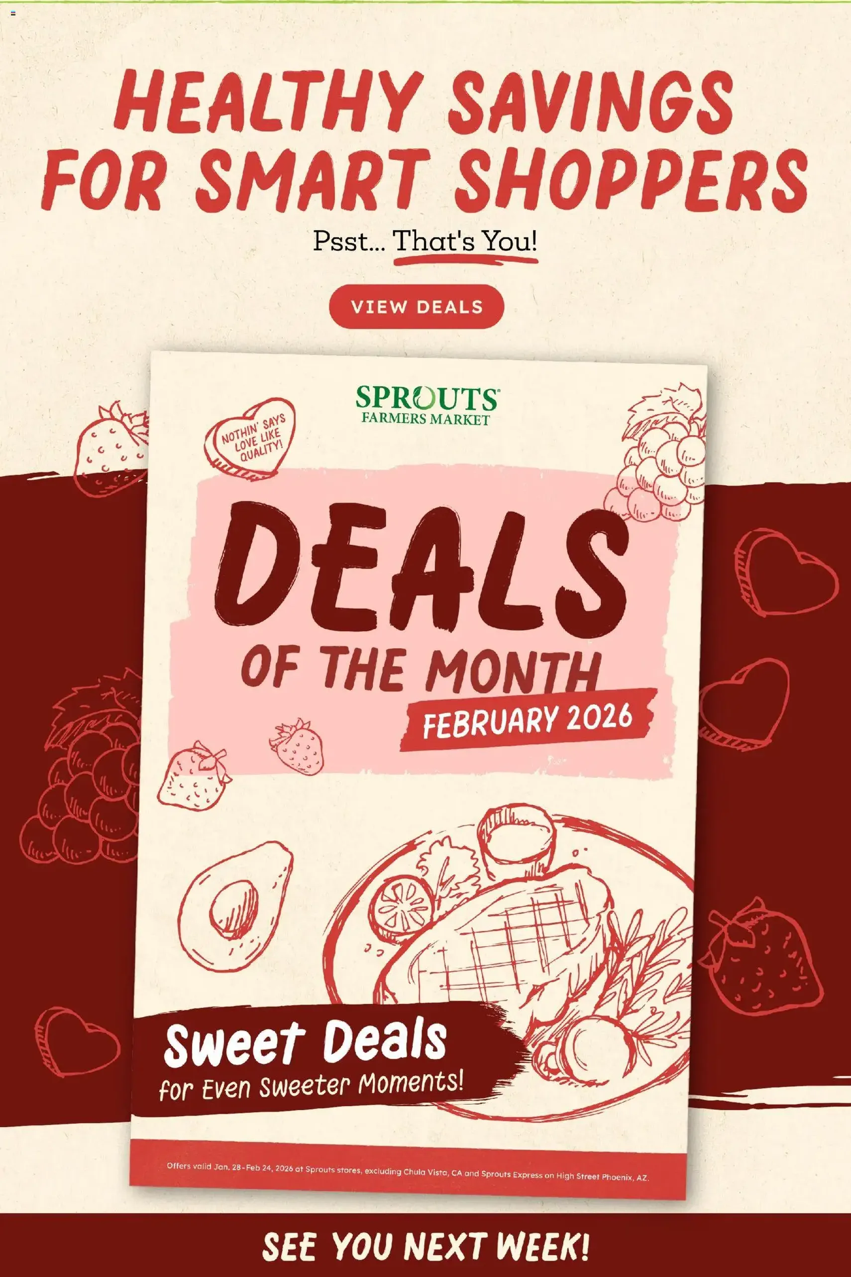 Sprouts Weekly Ad - valid flyer from 02/18/2026, page 12 of 12