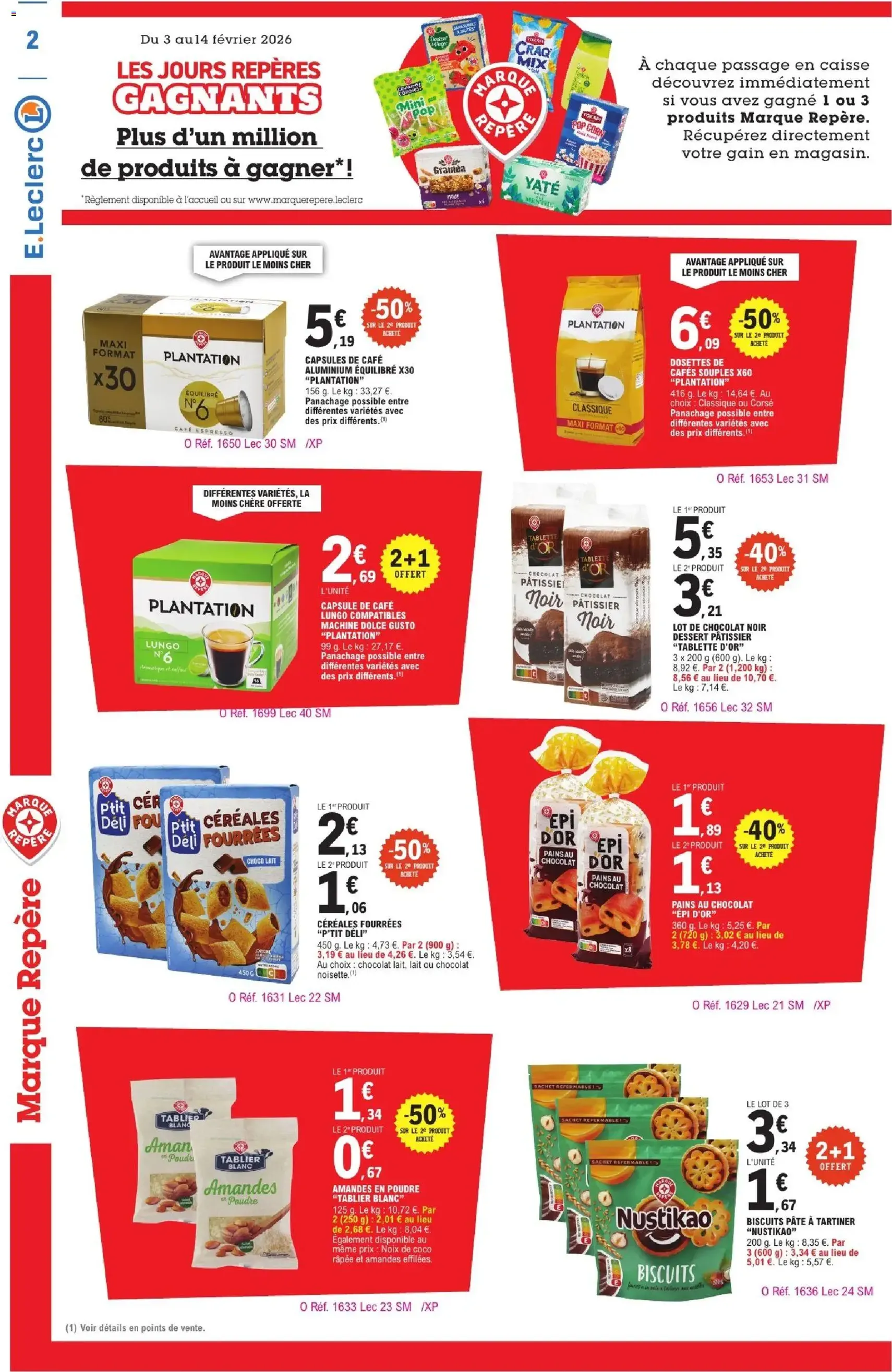 E.Leclerc catalogue semaine 6 - brochure valable à partir du 03/02/2026, page 2 sur 23