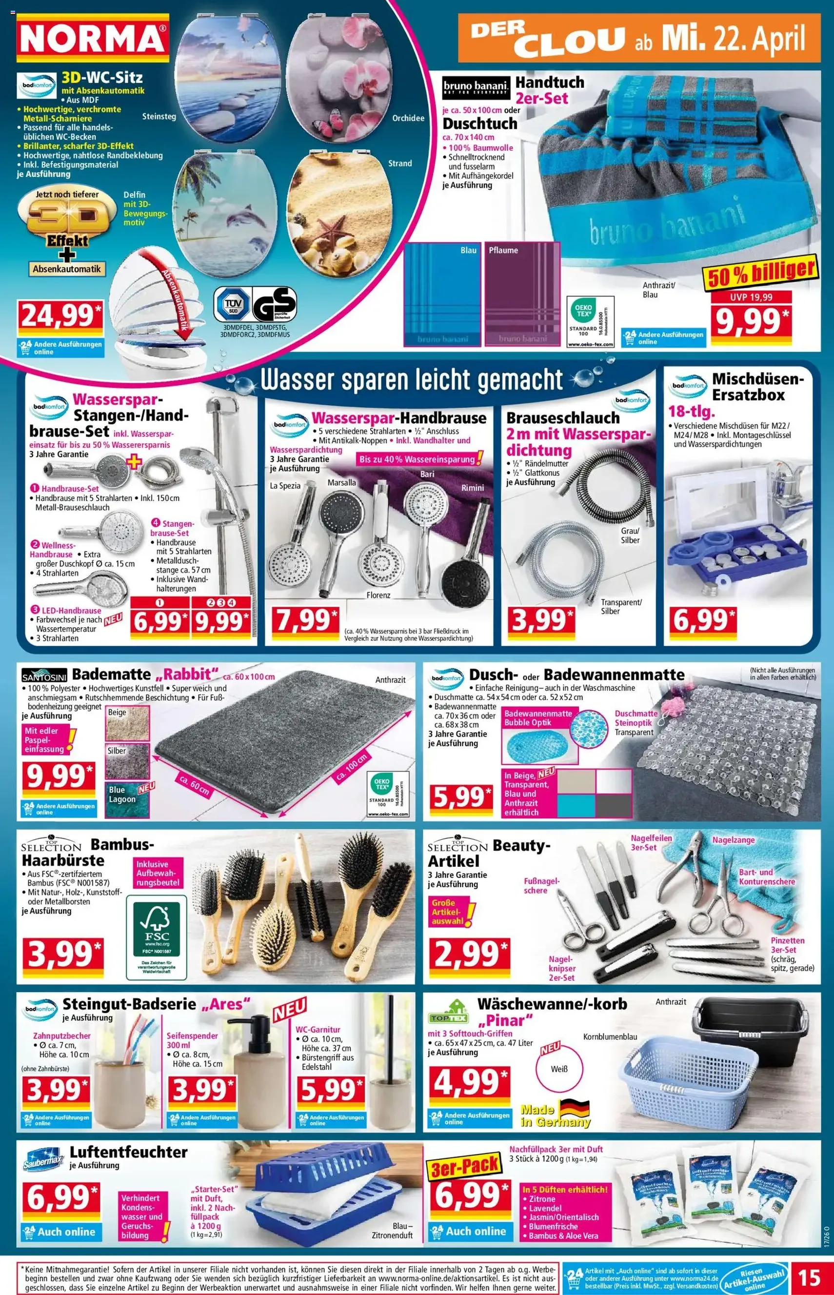 Norma Prospekt - Gültiger Prospekt ab 20.04.2026, Seite 15 von insgesamt 21
