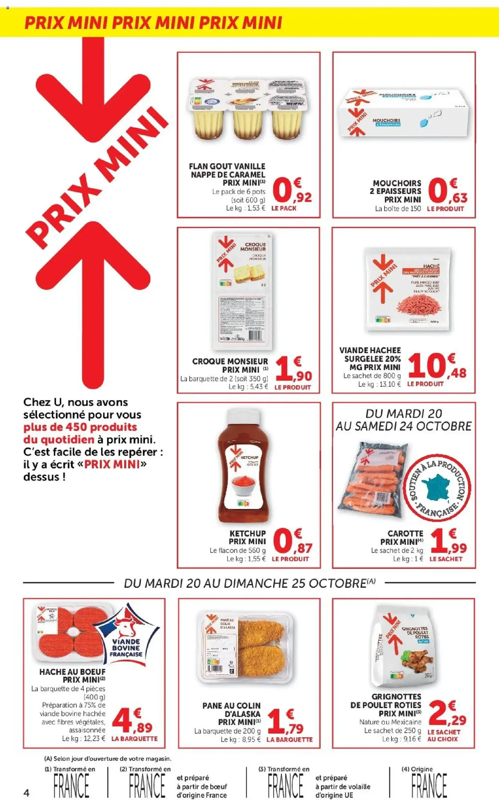 U Express catalogue - brochure valable à partir du 20/10/2026, page 4 sur 16