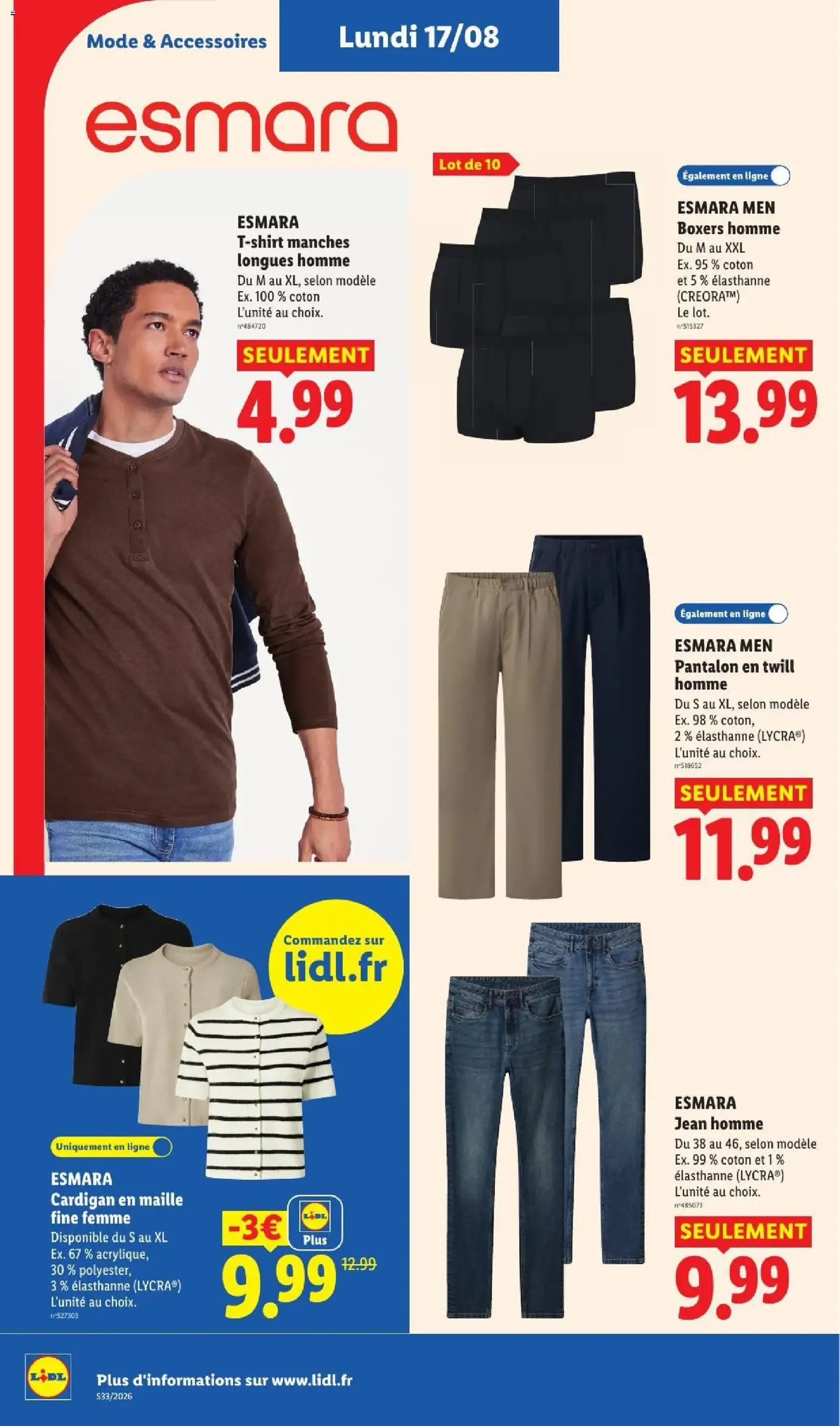 LIDL catalogue - brochure valable à partir du 13/08/2026, page 52 sur 61