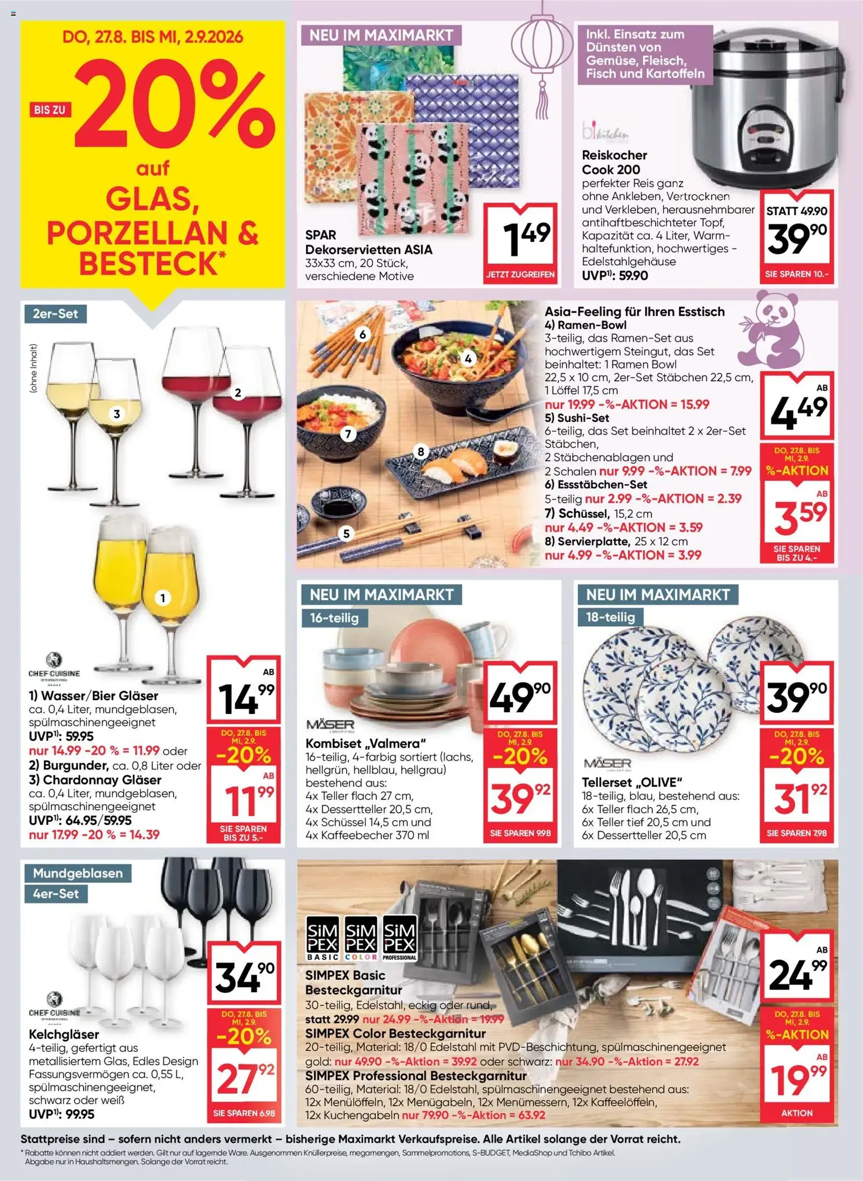 Maximarkt Flugblatt - Gültiger Prospekt ab 27.08.2026, Seite 18 von insgesamt 24