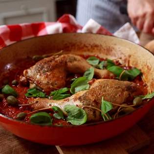 Recipe preview Homemade chicken thigh cutlets - Italian recipe